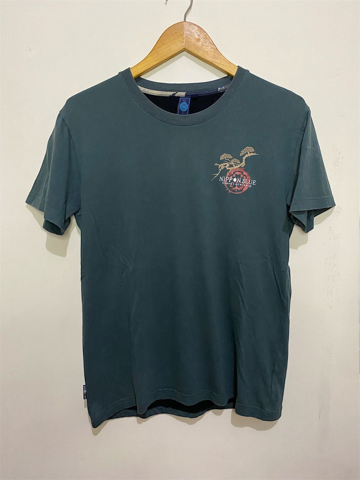 If Six Was Nine × Japanese Brand × Le Grande Bleu (L.G.B.) Japanese Style T-Shirt Nippon Blue Size US L / EU 52-54 / 3 - 2 Thumbnail