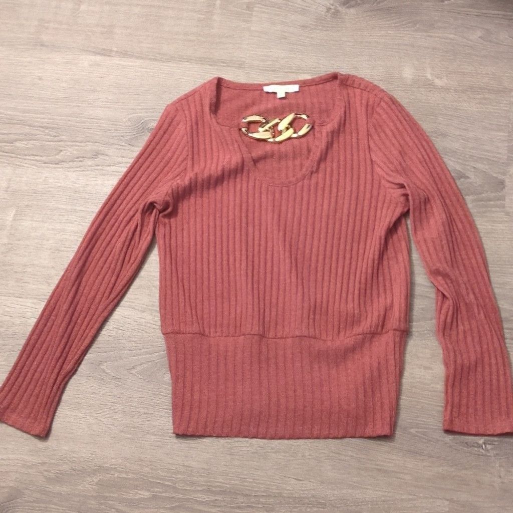 Other Ivy + ridge mauve long sleeve top size medium Size L / US 10 / IT 46 - 1 Thumbnail