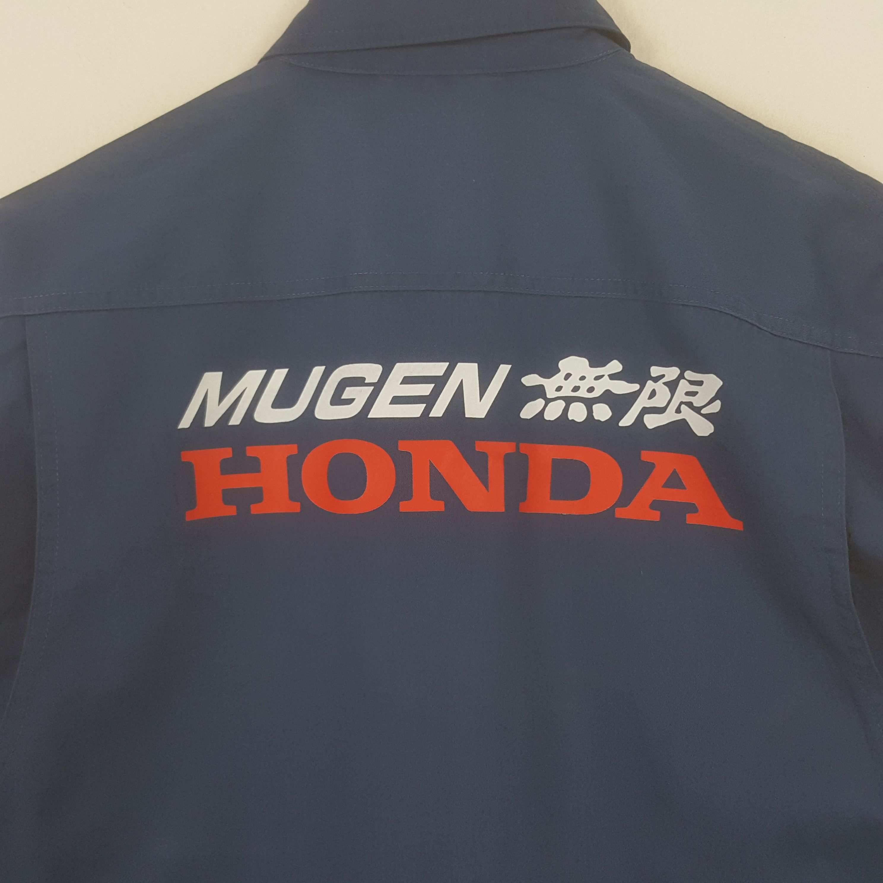 Honda Vintage Mugen Honda Japanese Racing Team Custom Art Jacket Size US L / EU 52-54 / 3 - 2 Thumbnail