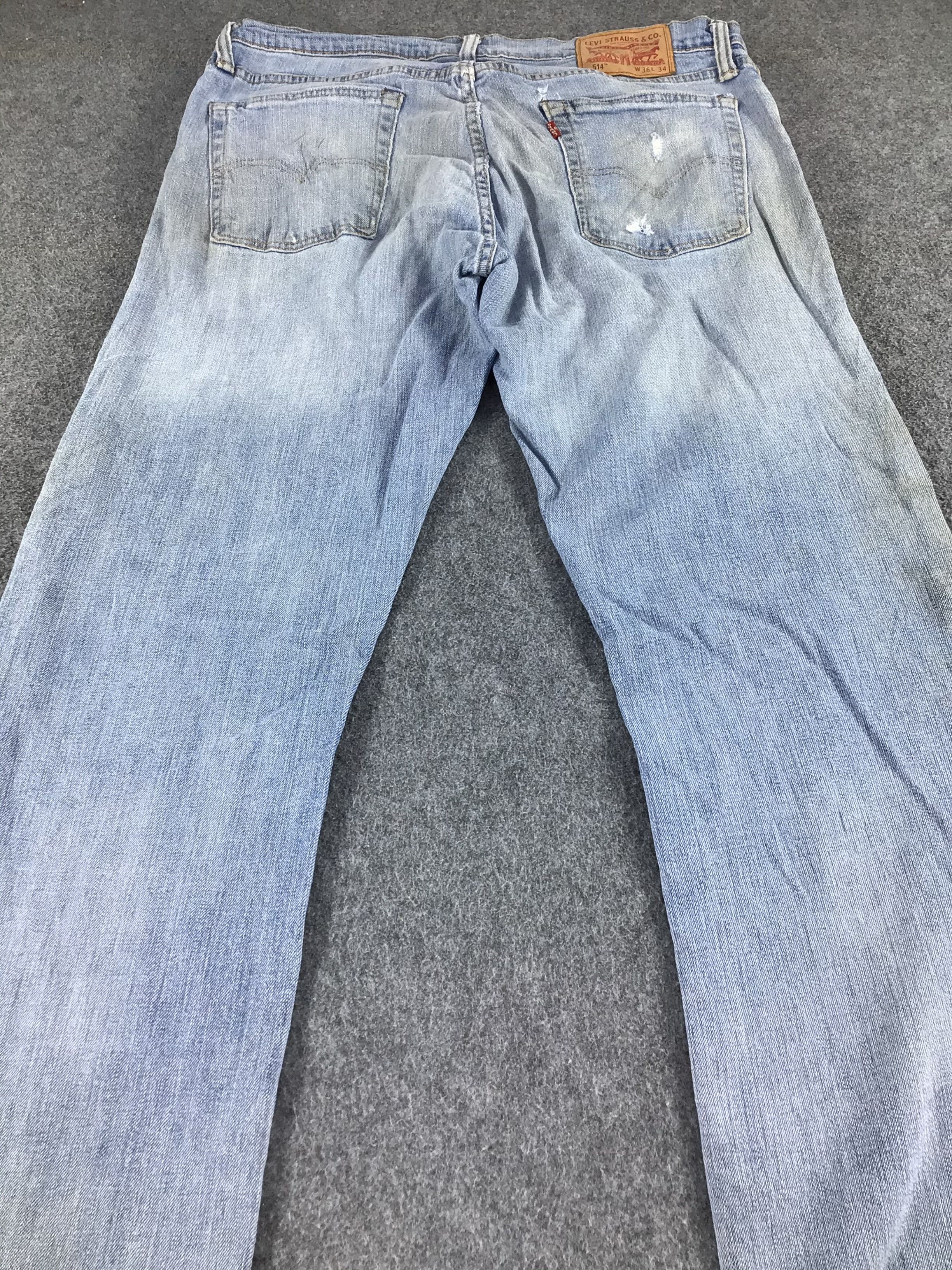 Levi's Vintage Light Wash Levis 514 Jeans-J468 Size US 35 - 4 Thumbnail