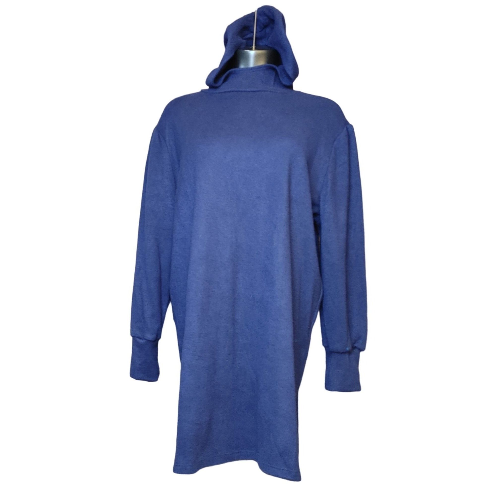 Other KNITHAUS Womens M Blue Long Sleeve Pullover Hooded Tunic Dre Size M / US 6-8 / IT 42-44 - 1 Thumbnail