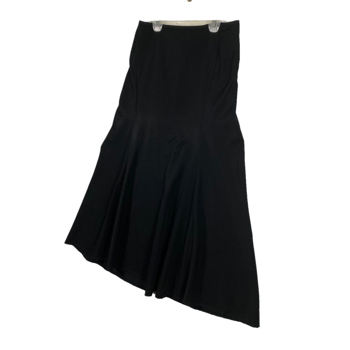Y's × Yohji Yamamoto Vintage Yohji Yamamoto Midi Skirt Black Colour Size 29" - 3 Thumbnail