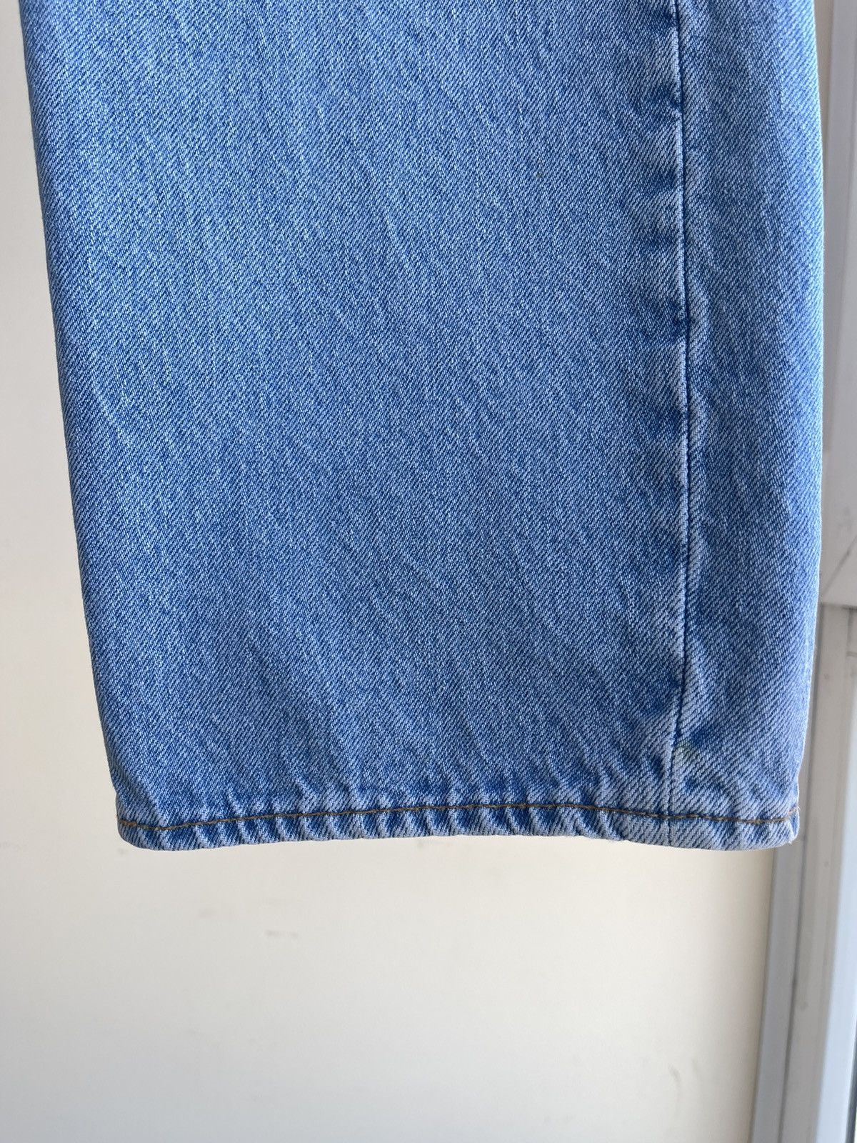 Levi's Premium 501 Big E Straight Tapered Regular Fit Denim Jeans Size US 36 / EU 52 - 15 Thumbnail