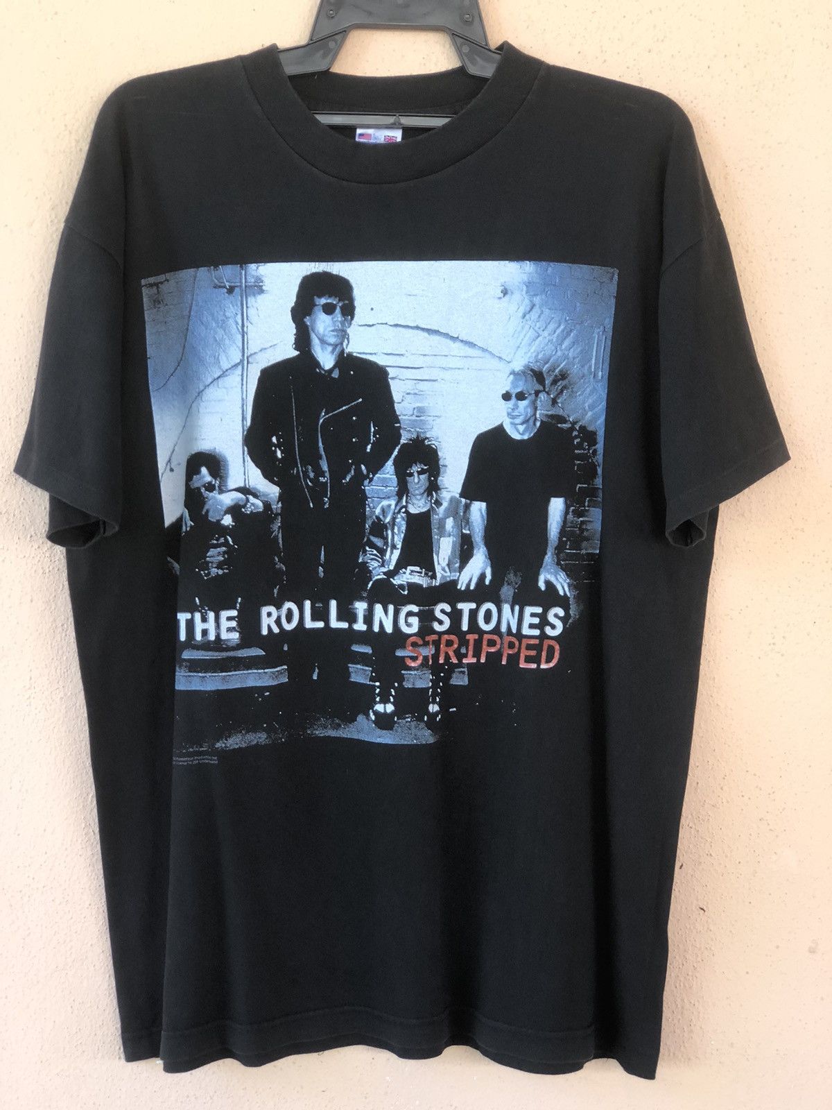 Band Tees × The Rolling Stones × Vintage Vintage 90s The Rolling 