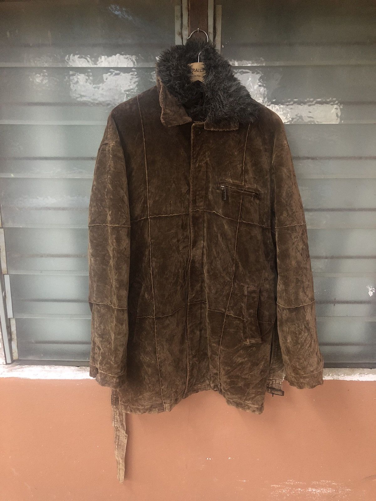 In The Attic In The Attic Fur Hoodie Velvet Punk Parka LGB style Punk Size US L / EU 52-54 / 3 - 2 Thumbnail
