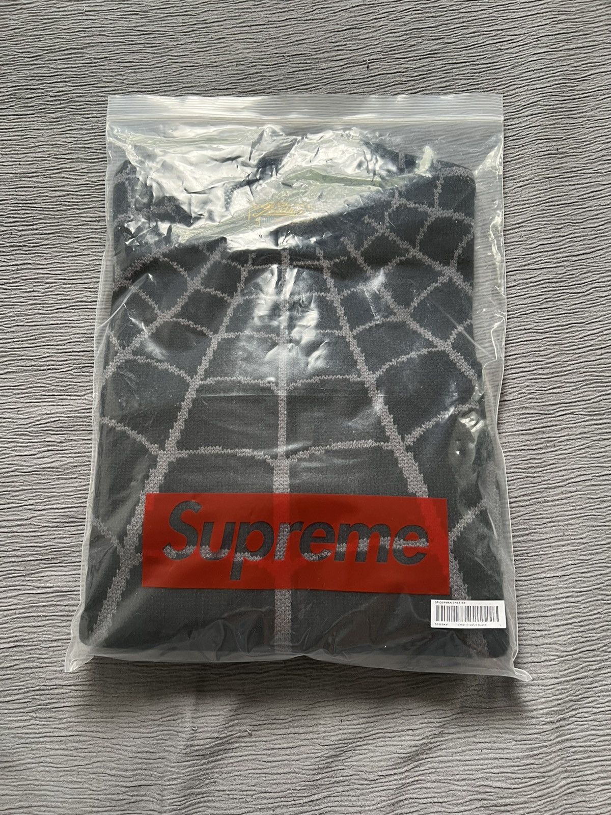 Supreme × Vanson Leathers Supreme Vanson Leather Spider-Man Sweater Size Large Size US L / EU 52-54 / 3 - 1 Thumbnail