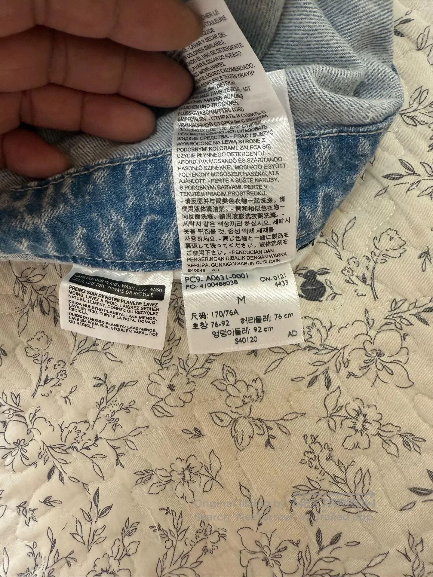 Levi's Levi's Premium Denim Jumpsuit. Size US 31 - 8 Thumbnail