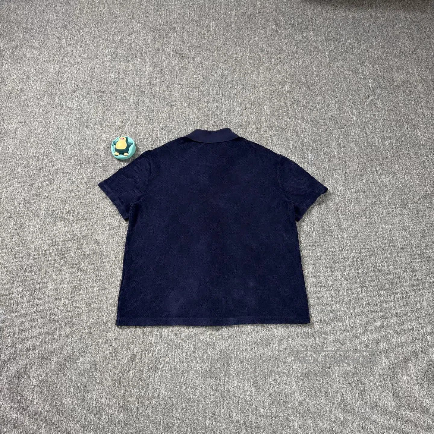 Louis Vuitton LV 25th Navy Terry Polo Shirt. Size US XXL / EU 58 / 5 - 2 Thumbnail