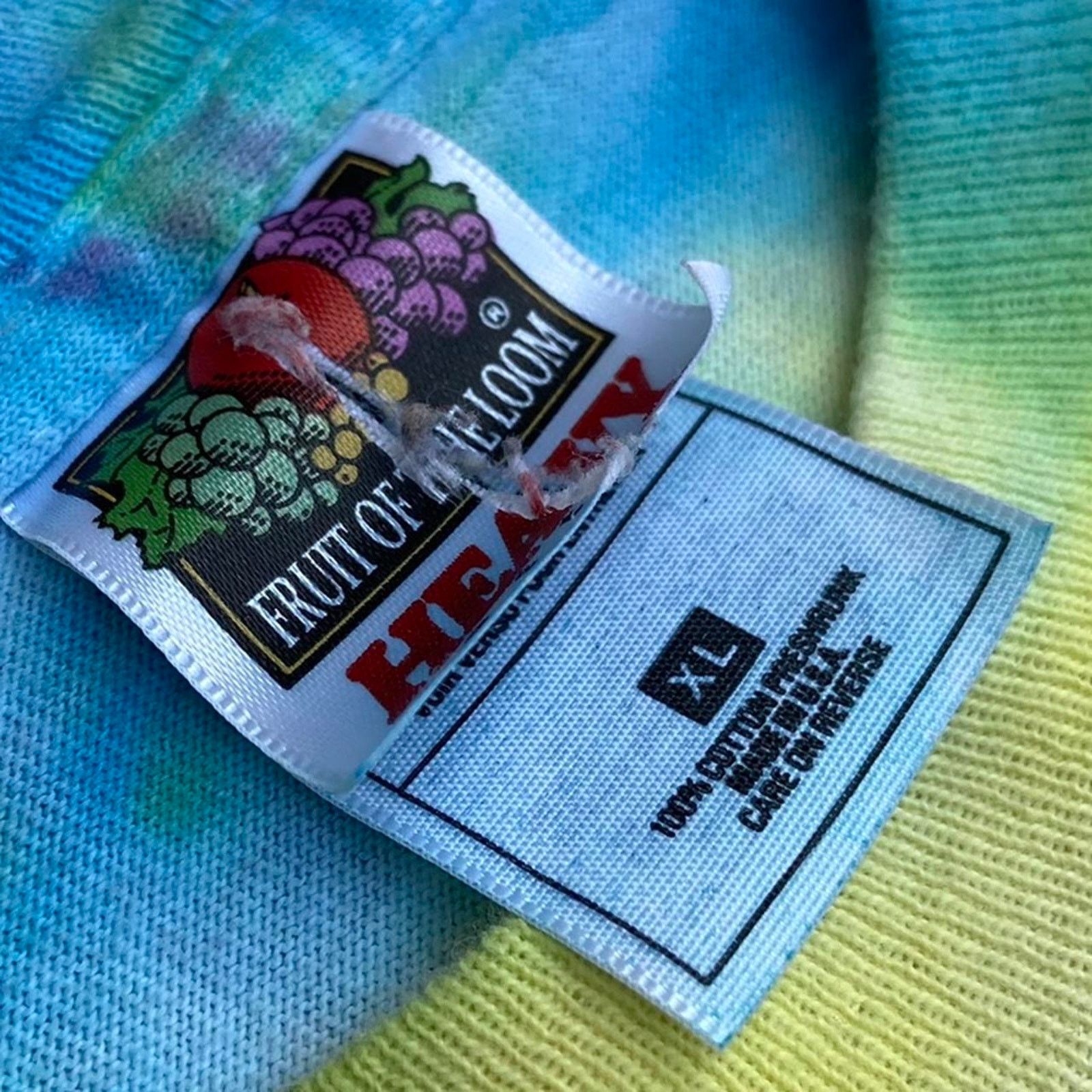 Fruit Of The Loom Vintage 90s u2 tee shirt tie dye 1997 xl Size US XL / EU 56 / 4 - 3 Thumbnail