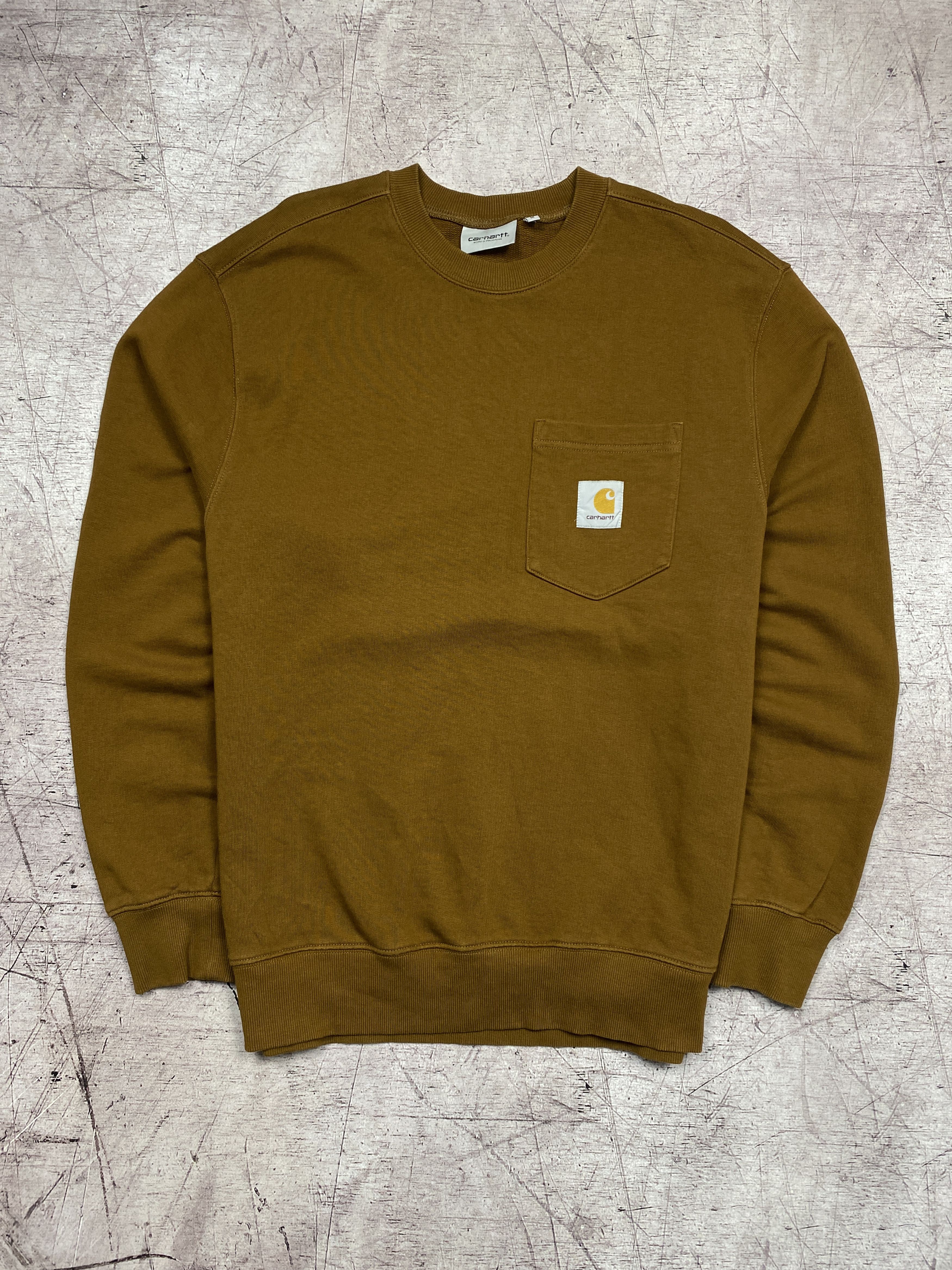 Carhartt Wip Carhartt Wip Mens Pocket Sweatshirt Size US M / EU 48-50 / 2 - 1 Thumbnail