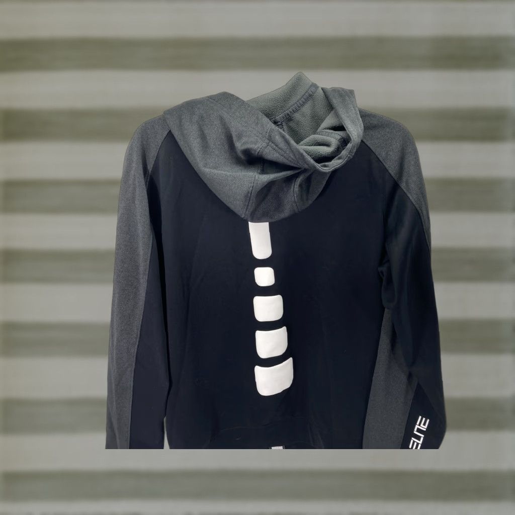 Nike Nike Elite Track Jacket Men Medium Black Full Zip Hood Therma Fit Fleece Lined Size US M / EU 48-50 / 2 - 1 Thumbnail