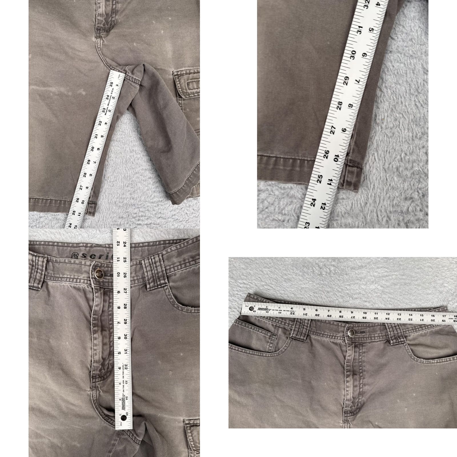 The North Face The North Face Cargo Shorts Mens 36 Brown A5 Series Zip Fly Pockets Size US 36 / EU 52 - 8 Thumbnail