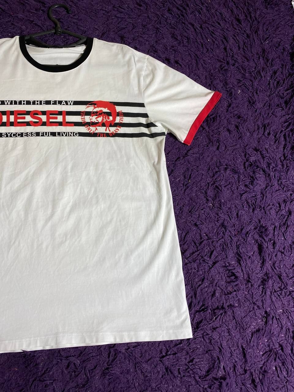 Diesel 90s Central Swoosh Vintage Y2K Oversized Retro T-Shirt Size US M / EU 48-50 / 2 - 12 Thumbnail