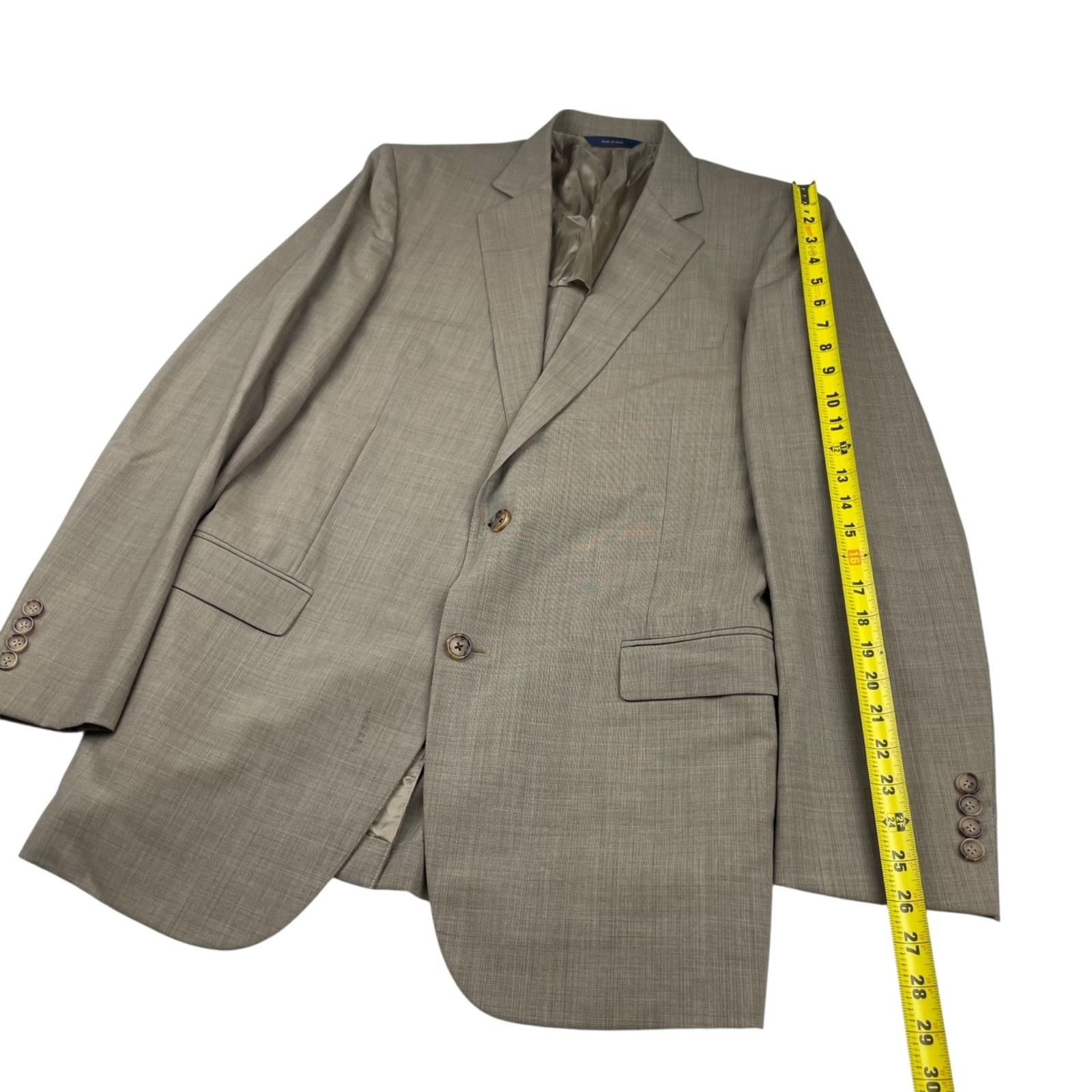 Brooks Brothers Brooks Brothers Men's BrooksCool Fitzgerald 2-Button Suit Be Size 42L - 13 Thumbnail