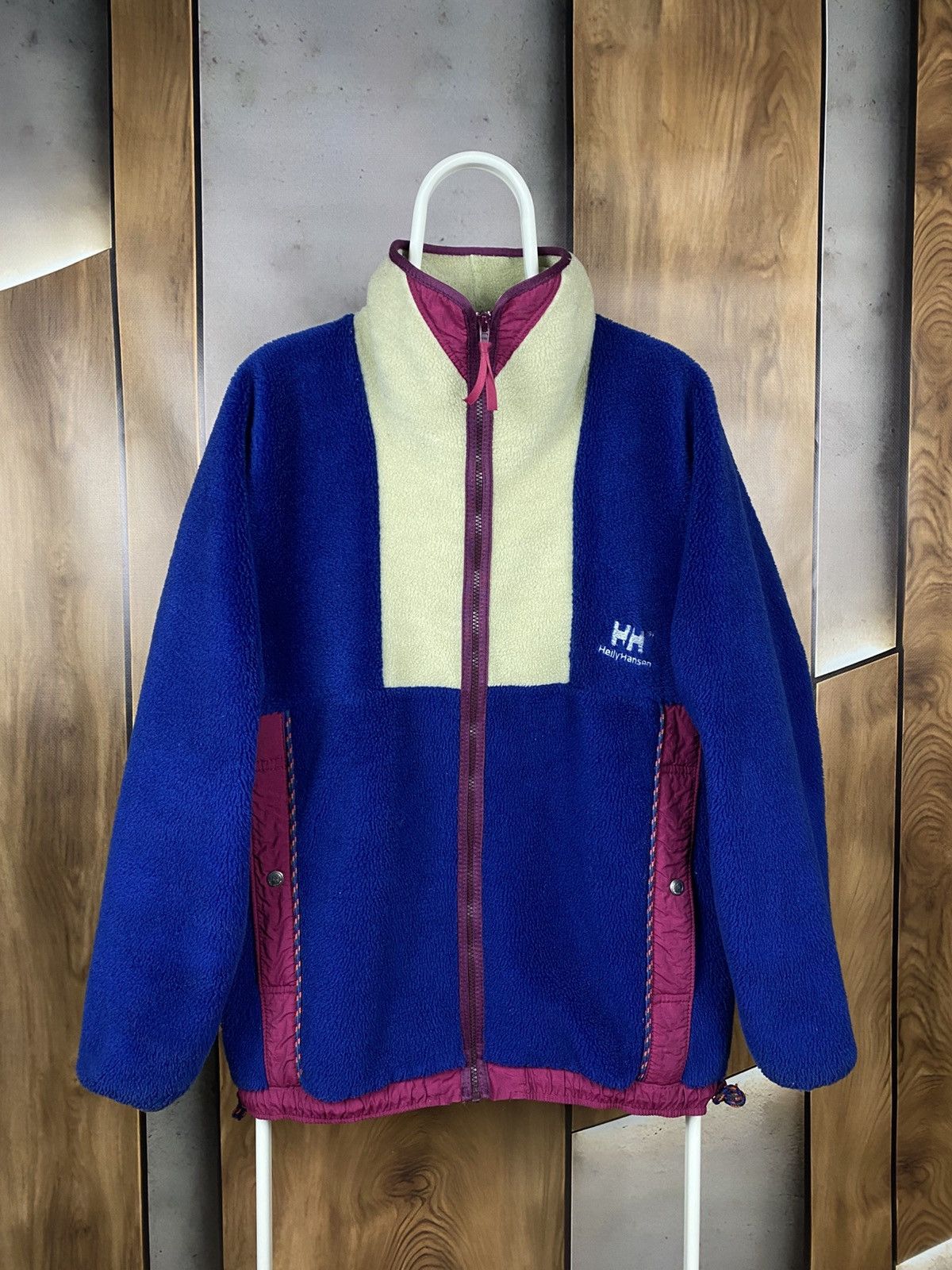 Helly Hansen 🔥Vintage 90s Helly Hansen Fleece Jacket Deep Pile Full Zip🔥 Size US M / EU 48-50 / 2 - 1 Thumbnail