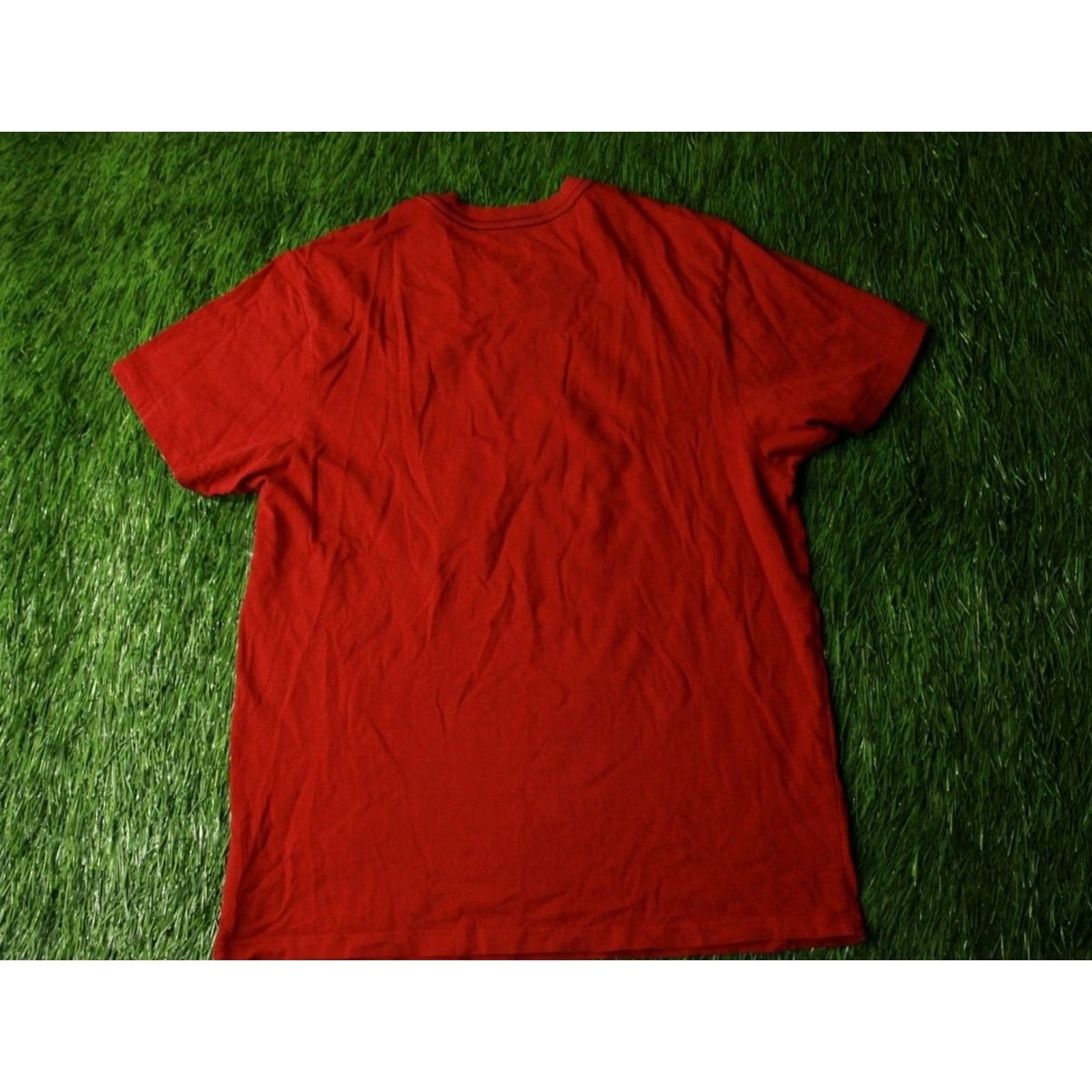 Adidas ADIDAS CLASSIC ORIGINAL MEN SHORT SLEEVE SHIRT T-SHIRT TEE JERSEY SIZE L RED Size US L / EU 52-54 / 3 - 6 Thumbnail