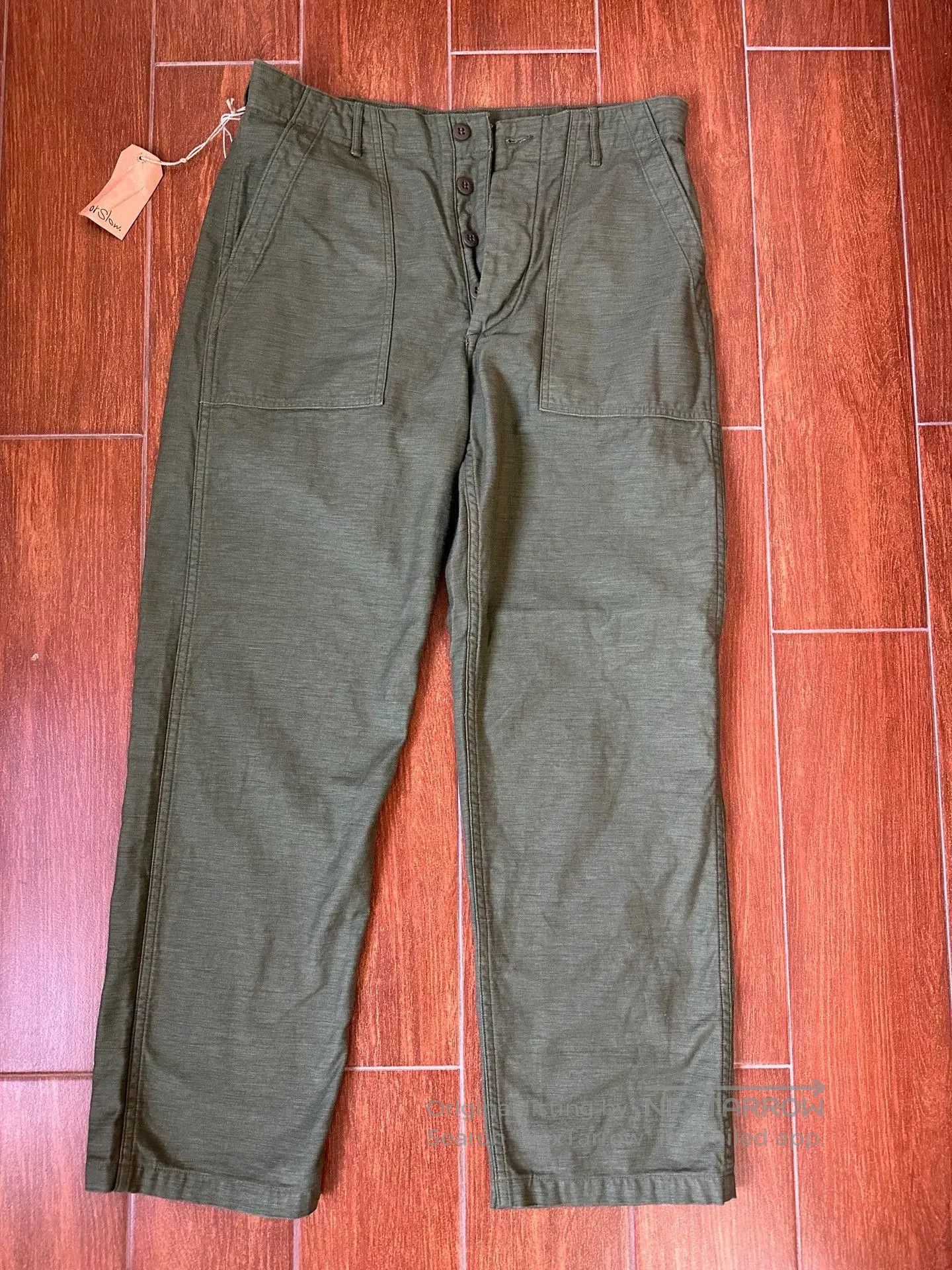 Orslow Orslow Classic OG-107 Utility Pants. Size US 32 / EU 48 - 3 Thumbnail