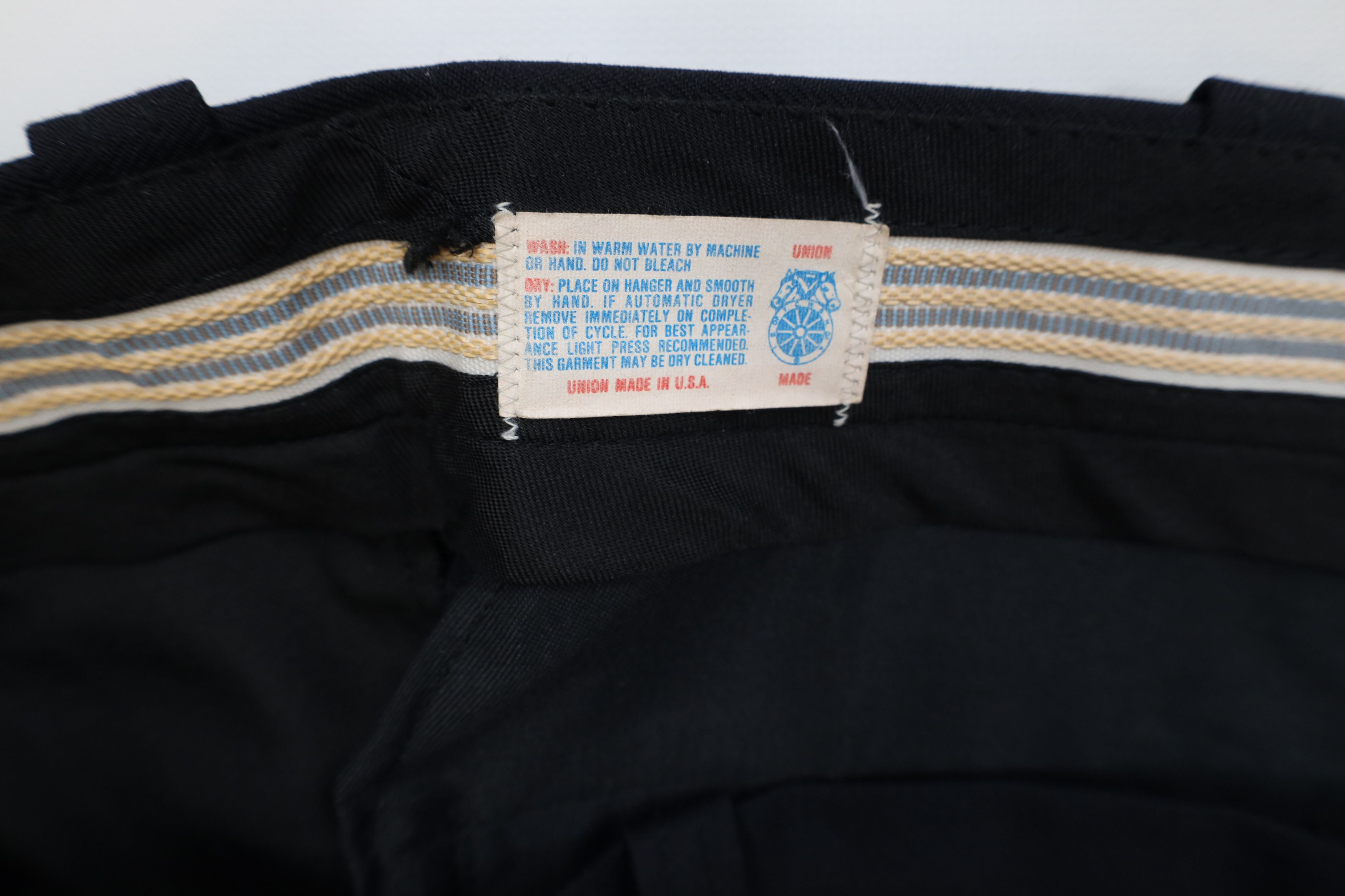Vintage Vintage 90s Streetwear Flared Wide Leg Chino Pants Blue USA Size US 42 / EU 58 - 7 Thumbnail