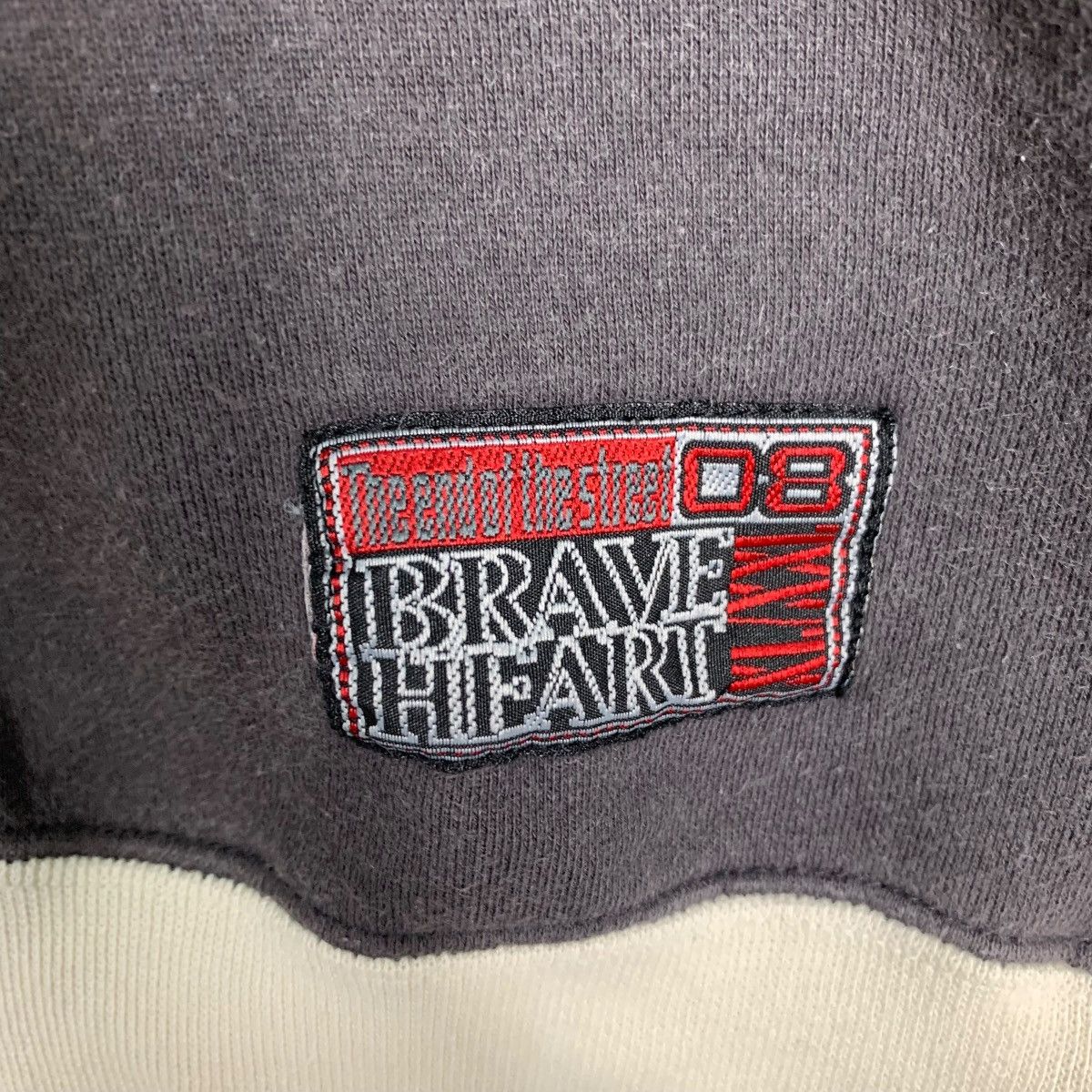 Rap Tees BRAVE HEART Hip Hop Style Pullover Hoodies #0774-C35 Size US XL / EU 56 / 4 - 9 Thumbnail