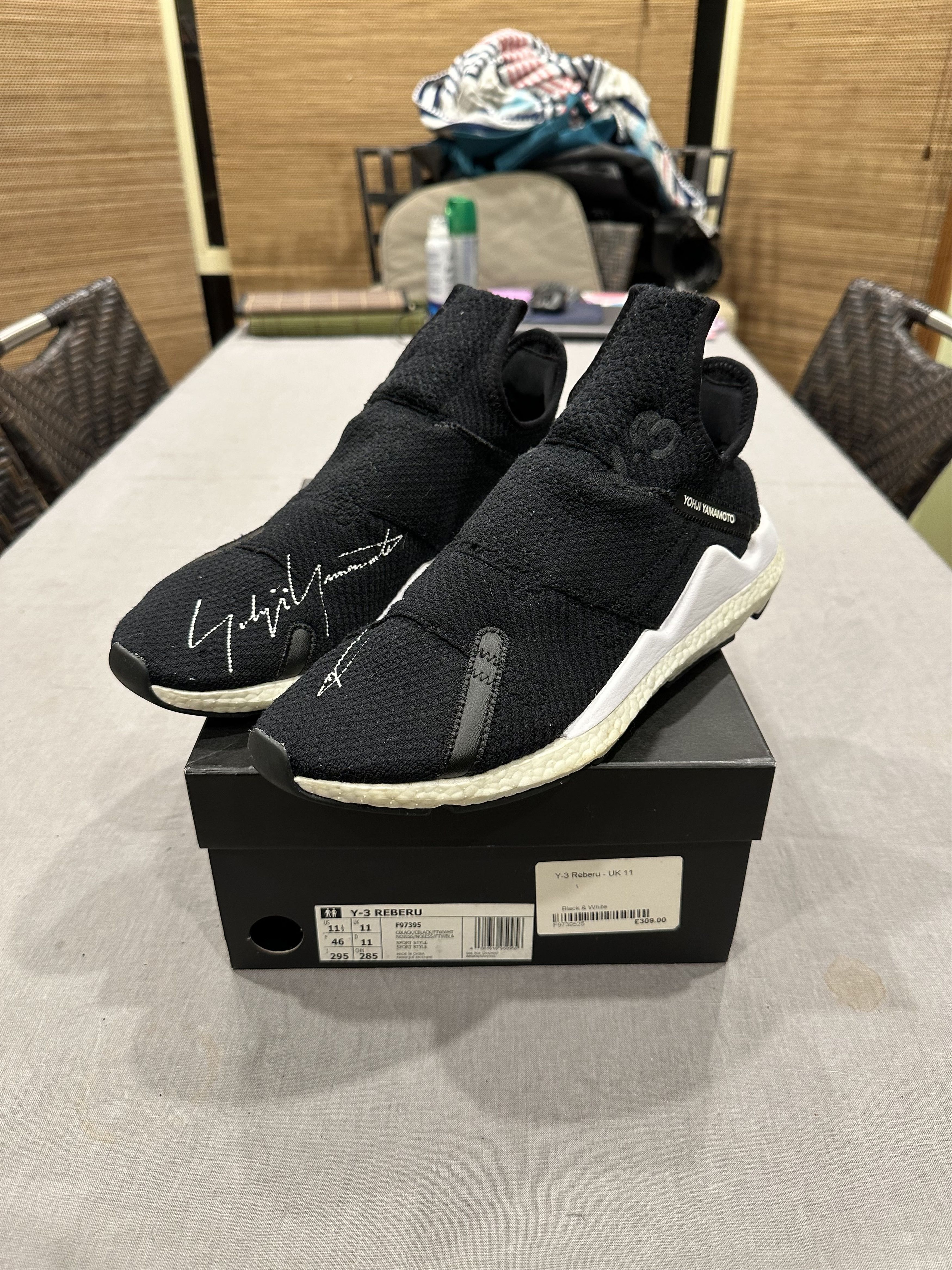 Y-3 Y-3 Adidas Yohji Yamamoto Reberu Size US 11.5 / EU 44-45 - 1 Thumbnail