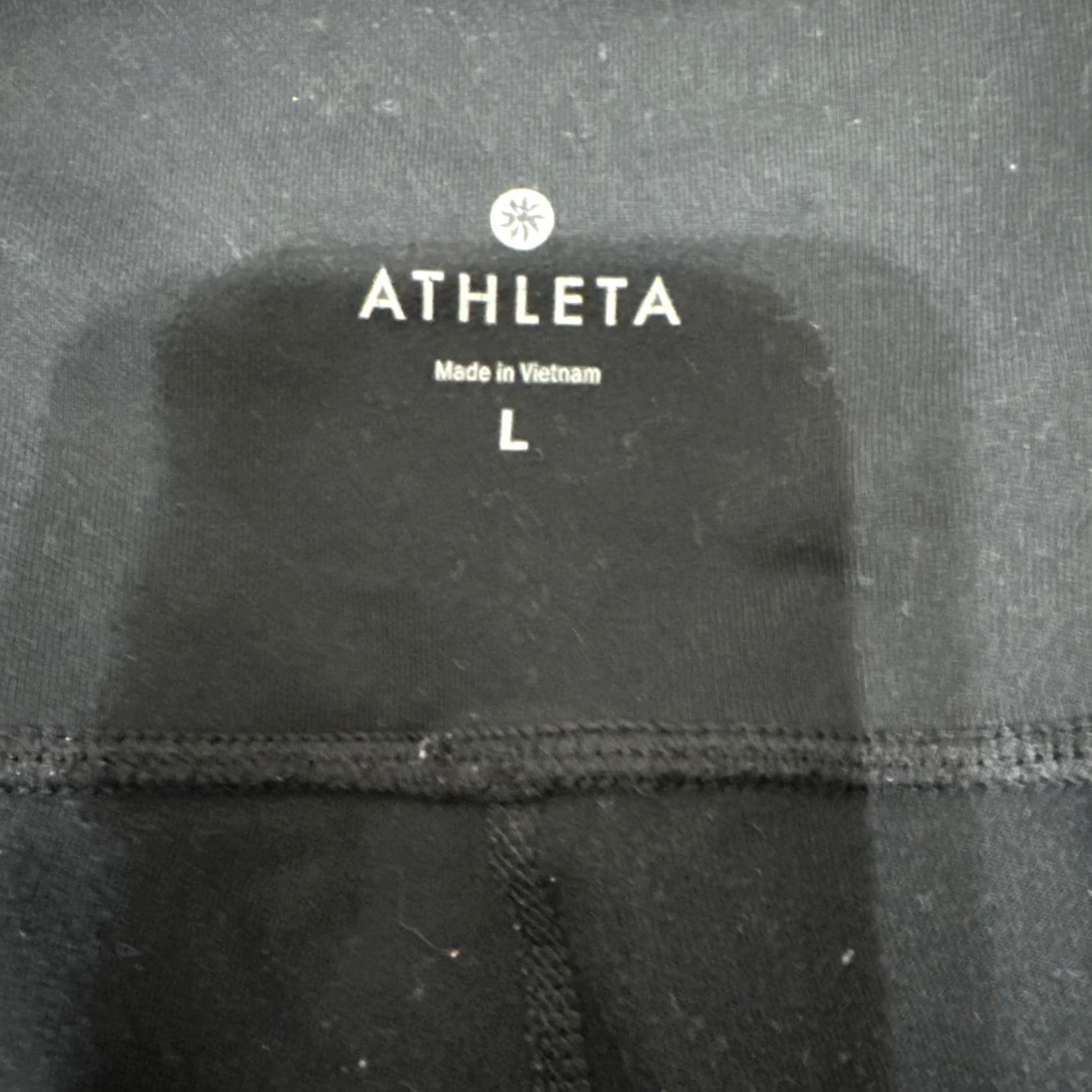 Athleta Athleta Women's Black Crop Legging Yoga Gym Size Large Size 36" / US 14 / IT 50 - 7 Thumbnail