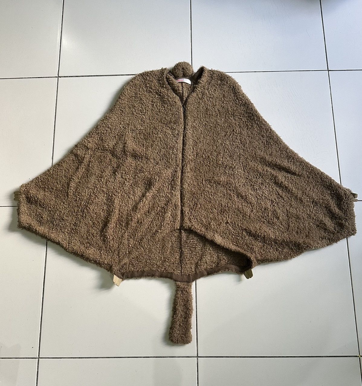 Issey Miyake Ne-net oversized fleece Poncho Size US L / EU 52-54 / 3 - 1 Thumbnail