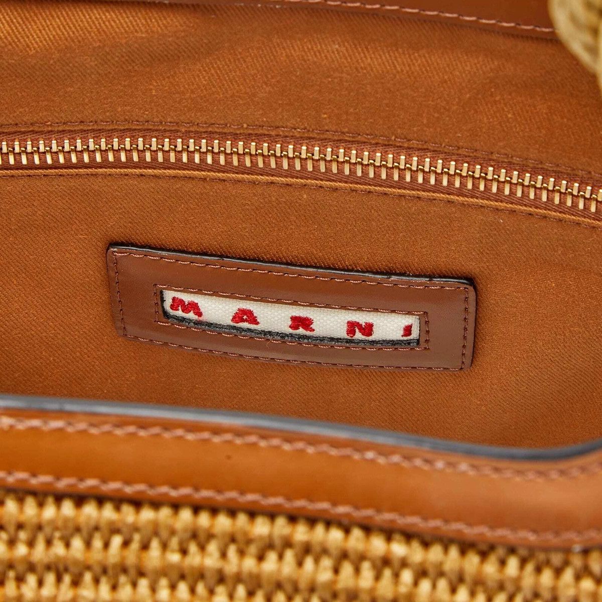 Marni o1f1d3z0525 Size: OS / Marcel Tote Bag in Brown Size ONE SIZE - 5 Thumbnail