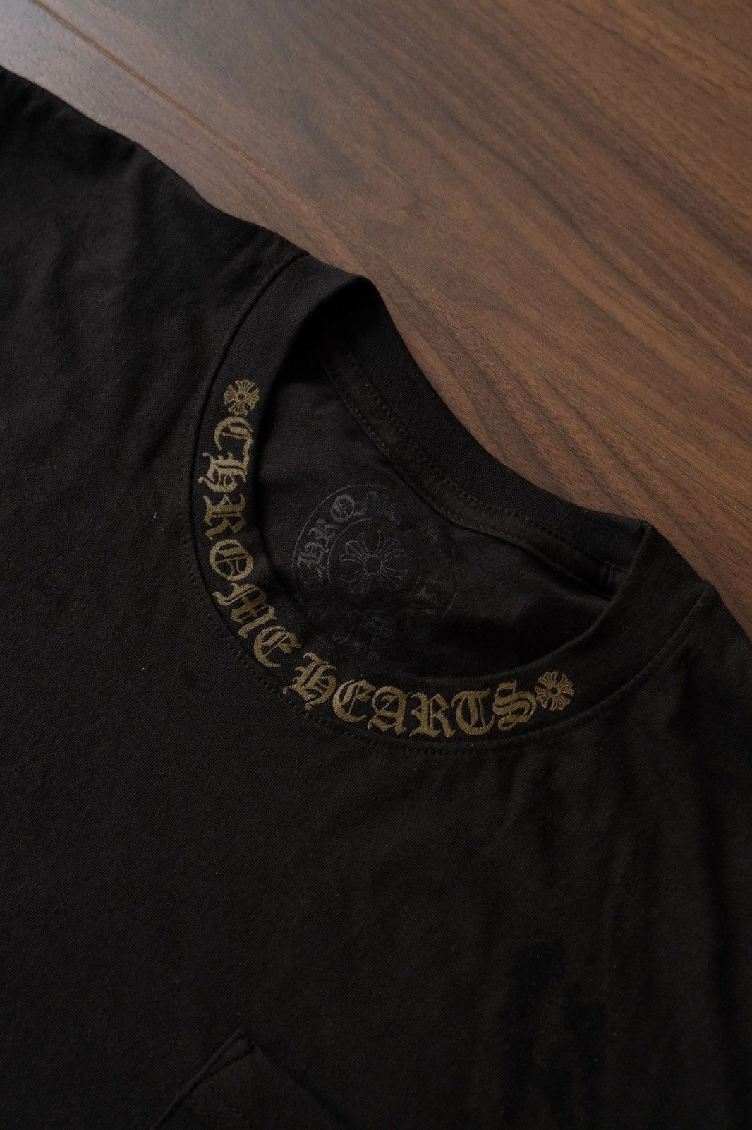 Chrome Hearts Chrome Hearts Neck Logo Tee Size L Size US L / EU 52-54 / 3 - 2 Thumbnail
