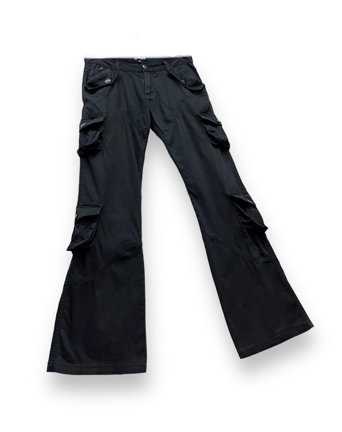 Japanese Brand × LOWBOX LOWBOX Seditionaries Punk Black Cargo Undercover FLARE Cargo Size 30" / US 8 / IT 44 - 5 Thumbnail