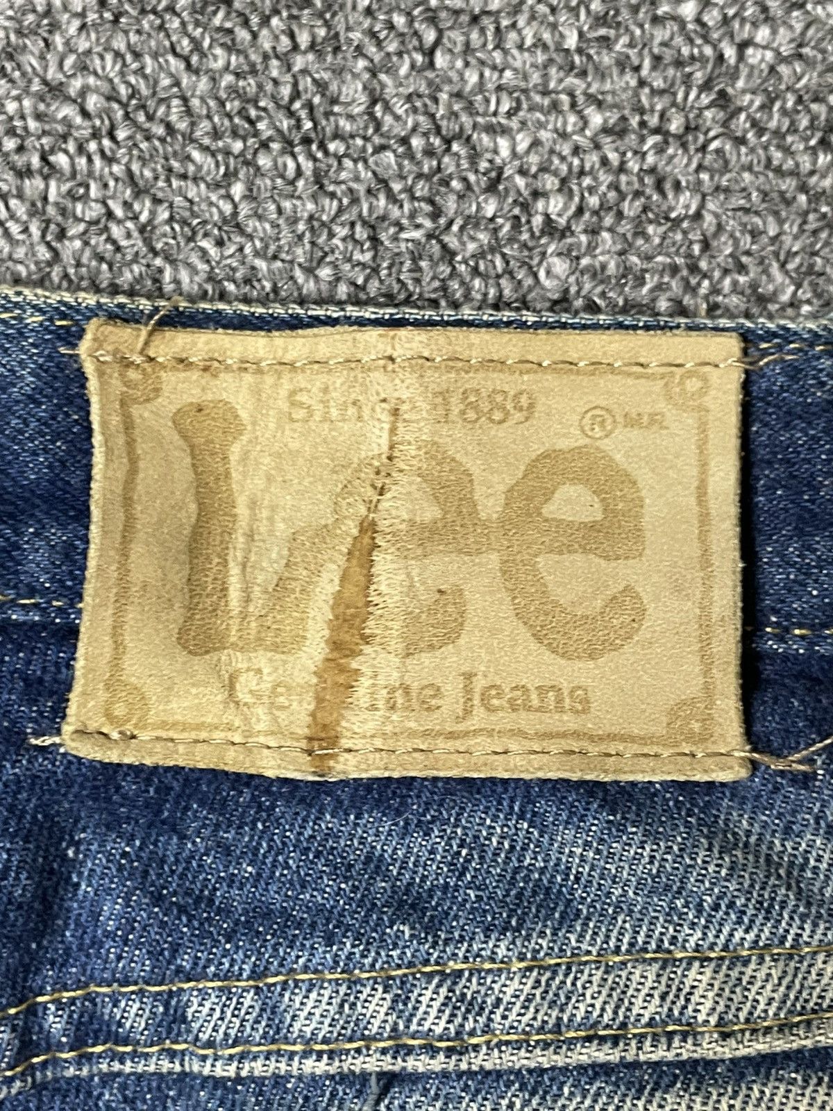 Lee × Vintage Vintage LEE Distressed Denim Ripped Jeans (92) Size US 28 / EU 44 - 15 Thumbnail