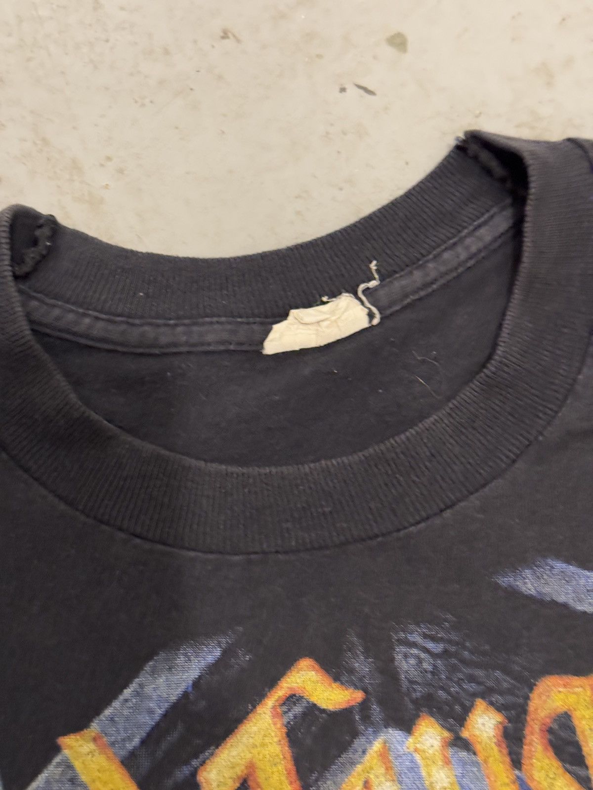 Band Tees × Vintage *RARE* 1998 BLIND GUARDIAN MIRROR BAND TEE METAL FADED 90S Size US XL / EU 56 / 4 - 11 Thumbnail