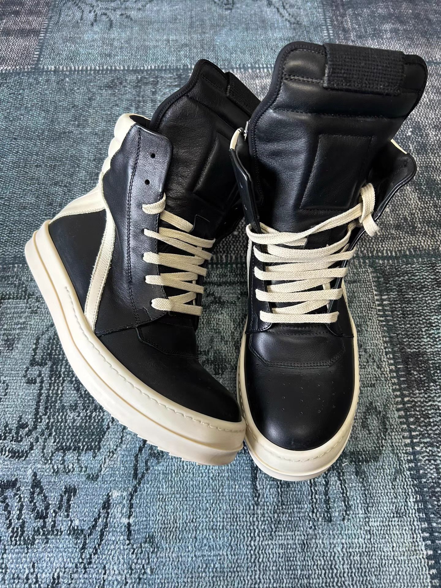 Rick Owens Rick Owens Mainline Reverse Triangle Sneakers Size US 8.5 / IT 38.5 - 3 Thumbnail