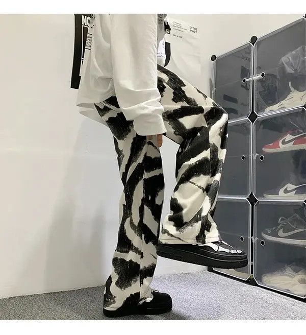 Jean Streetwear Tie-dye Jeans Size US 32 / EU 48 - 3 Thumbnail