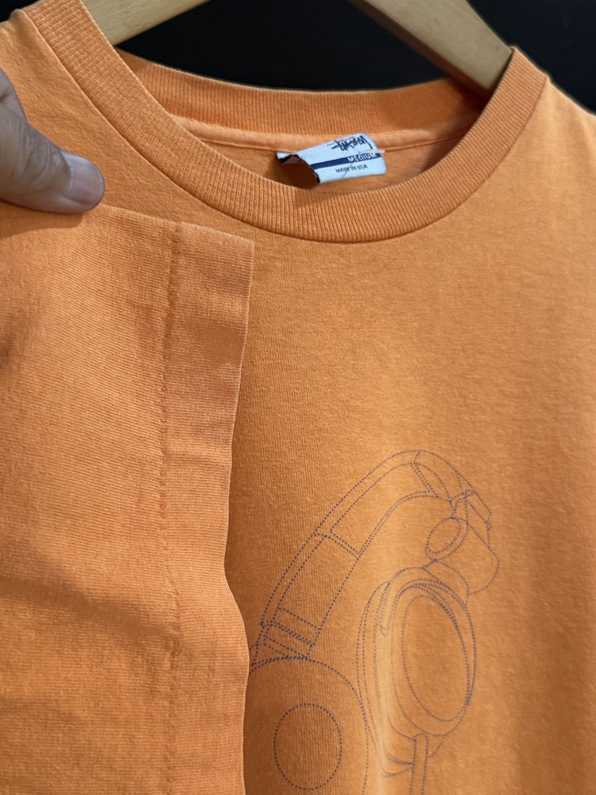 Stussy Vintage 90s Stussy Studio Faded Tee Size US M / EU 48-50 / 2 - 5 Thumbnail