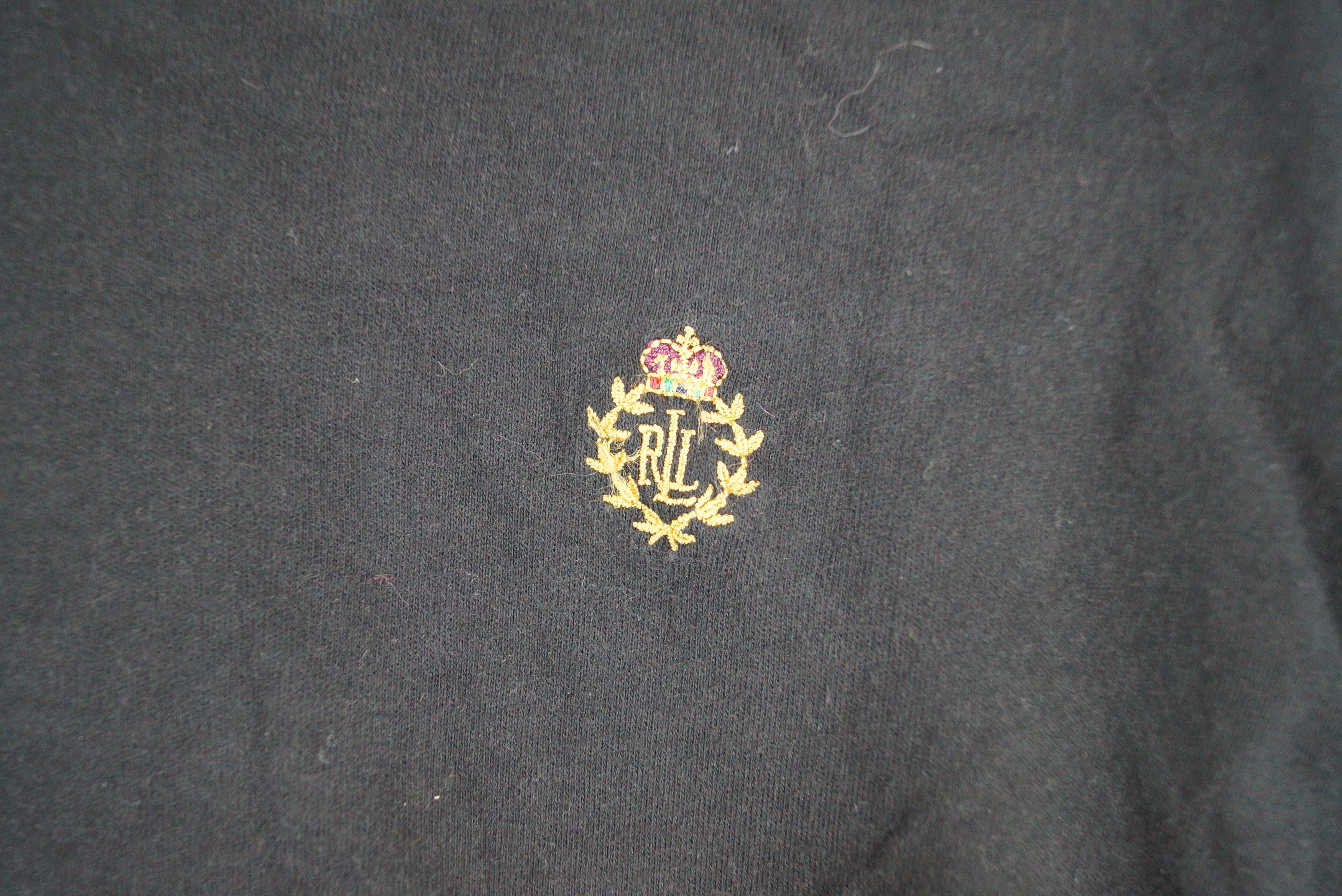 Ralph Lauren × Vintage Lauren Ralph Lauren Long Sleeve Tshirt Hight Crewneck Size US L / EU 52-54 / 3 - 2 Thumbnail