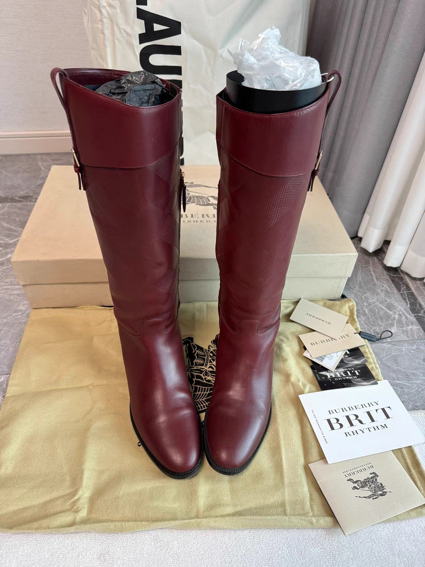Burberry Burberry Riding Boots K6 Size US 8 / IT 38 - 3 Thumbnail