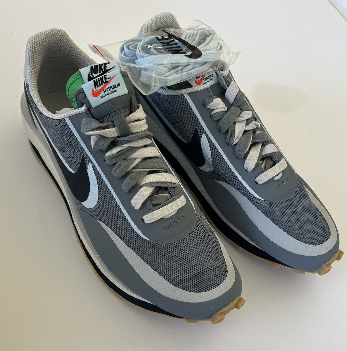 CLOT × Nike × Sacai Sacai x Clot LDwaffle Size US 11.5 / EU 44-45 - 2 Thumbnail