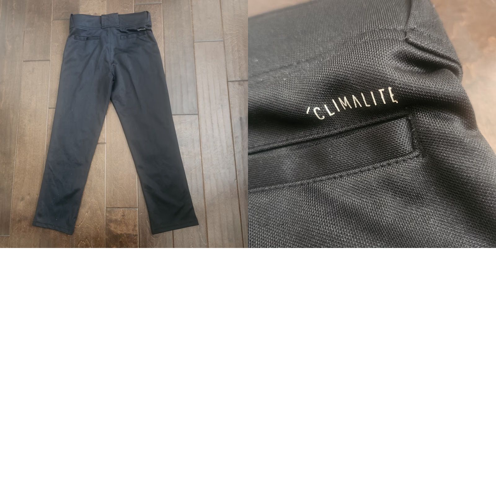 Adidas Adidas Climalite Mens Medium Black Athletic Training Pants Cropped Inseam Size US 31 - 10 Thumbnail