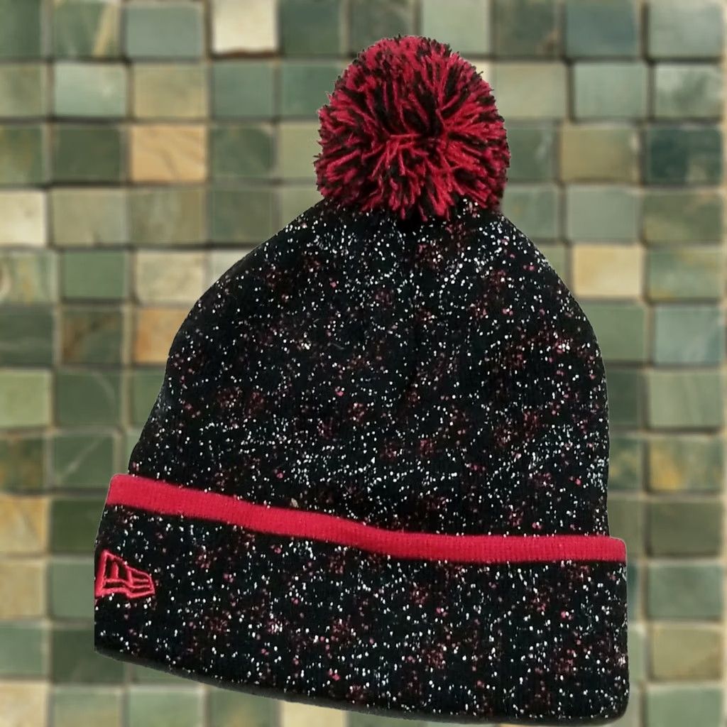New Era New Era Beanie NY New York Yankees Striped Multicolor Acrylic Knit Men One Size Sports Ski Size ONE SIZE - 1 Thumbnail