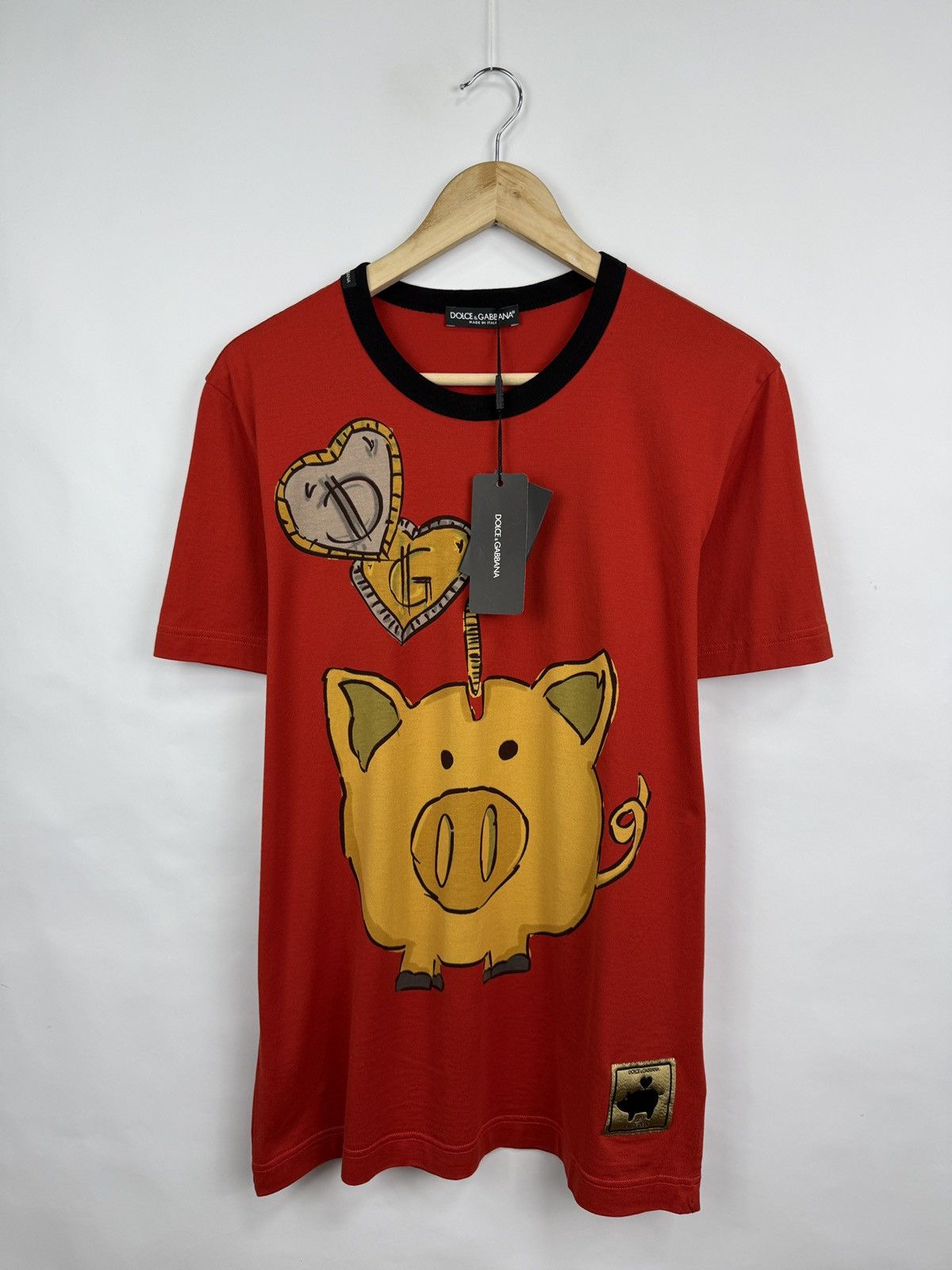 Dolce & Gabbana 🇮🇹 Dolce & Gabbana Chinese New Year Pig T-Shirt Made in Italy Size US M / EU 48-50 / 2 - 6 Thumbnail