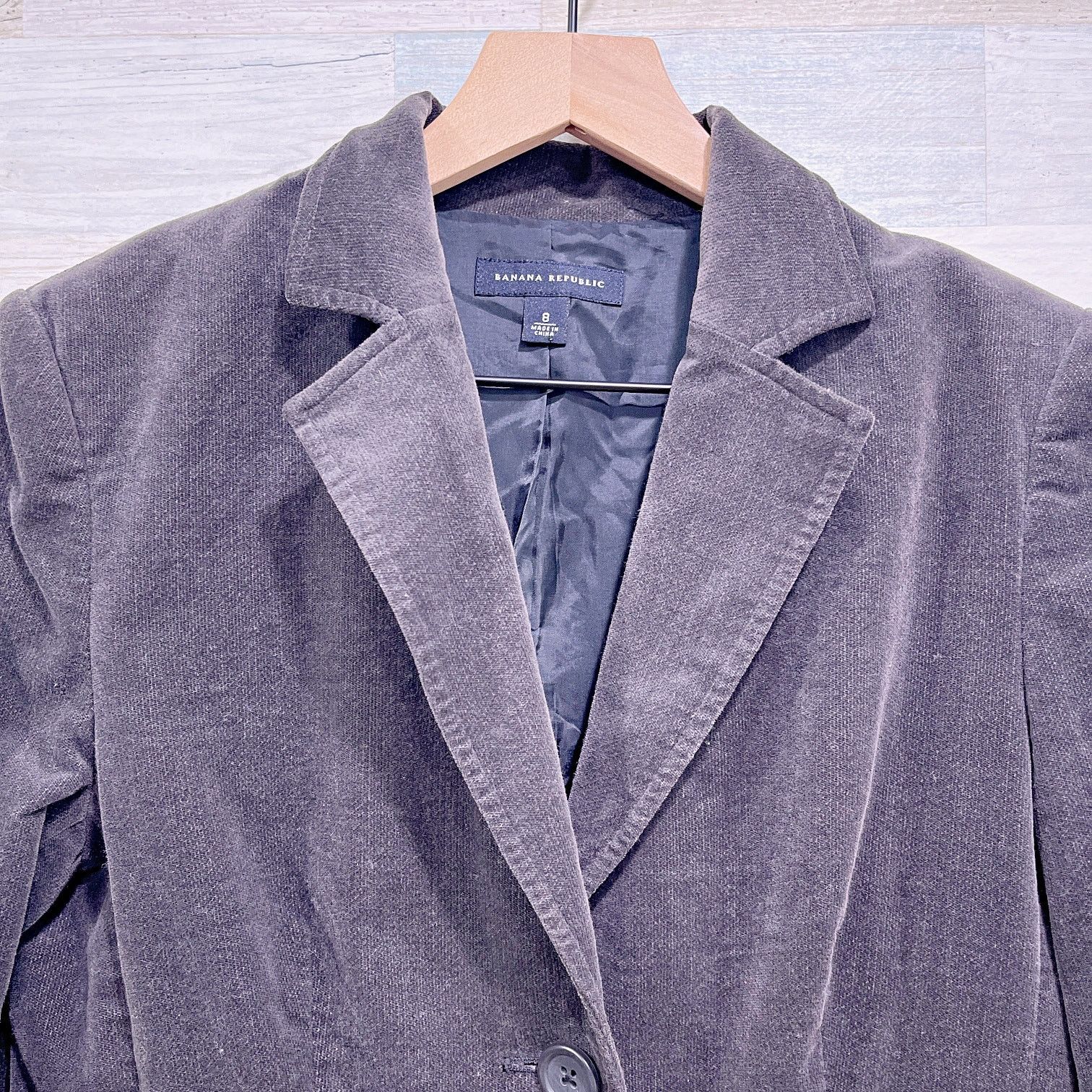 Banana Republic Banana Republic Corduroy Patch Pocket Blazer Womens 8 Size M / US 6-8 / IT 42-44 - 2 Thumbnail