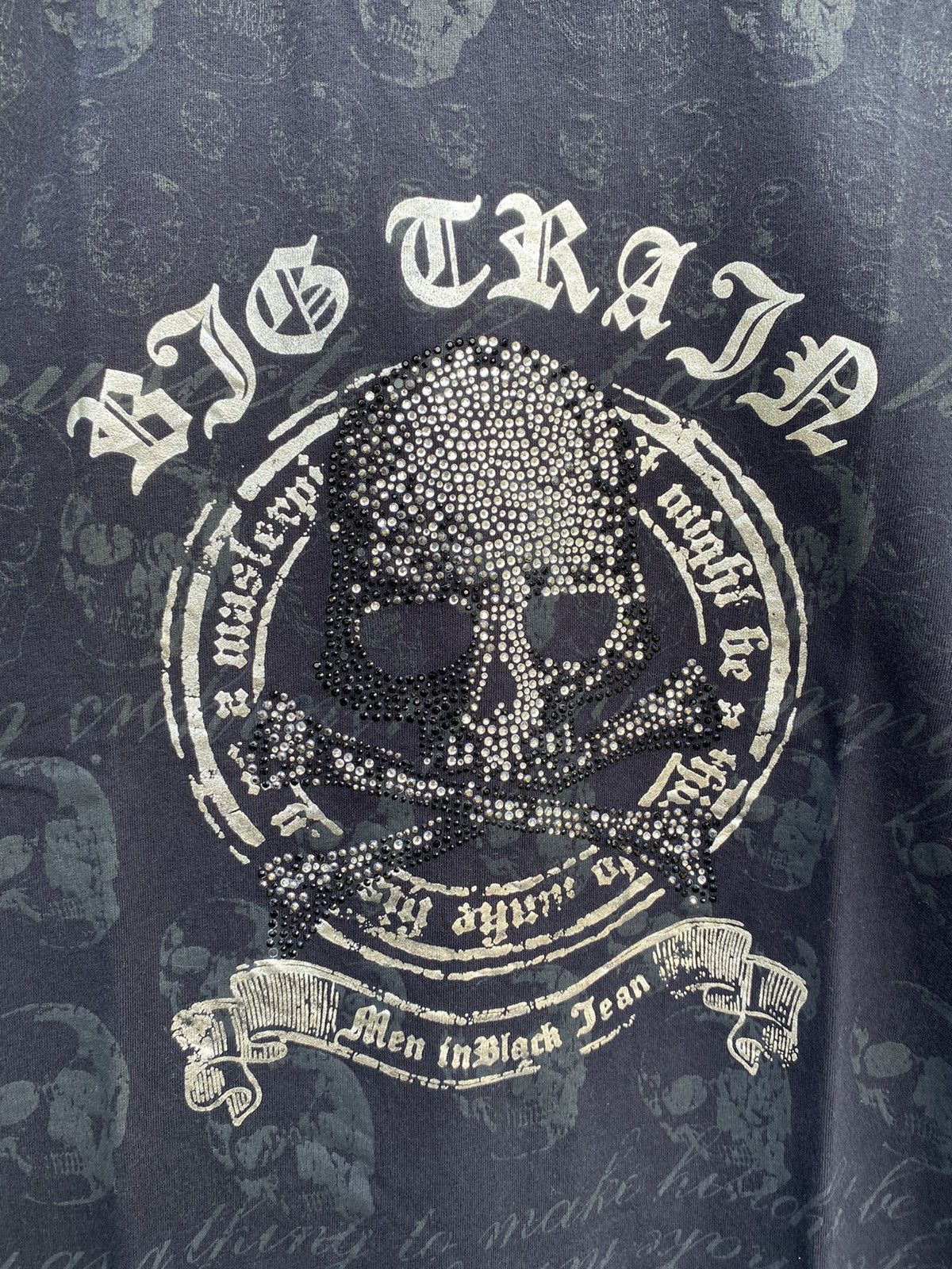 If Six Was Nine Osaka BIG TRAIN Japanese Punk Masterpiece Skull Diamond AOP Size US M / EU 48-50 / 2 - 8 Thumbnail