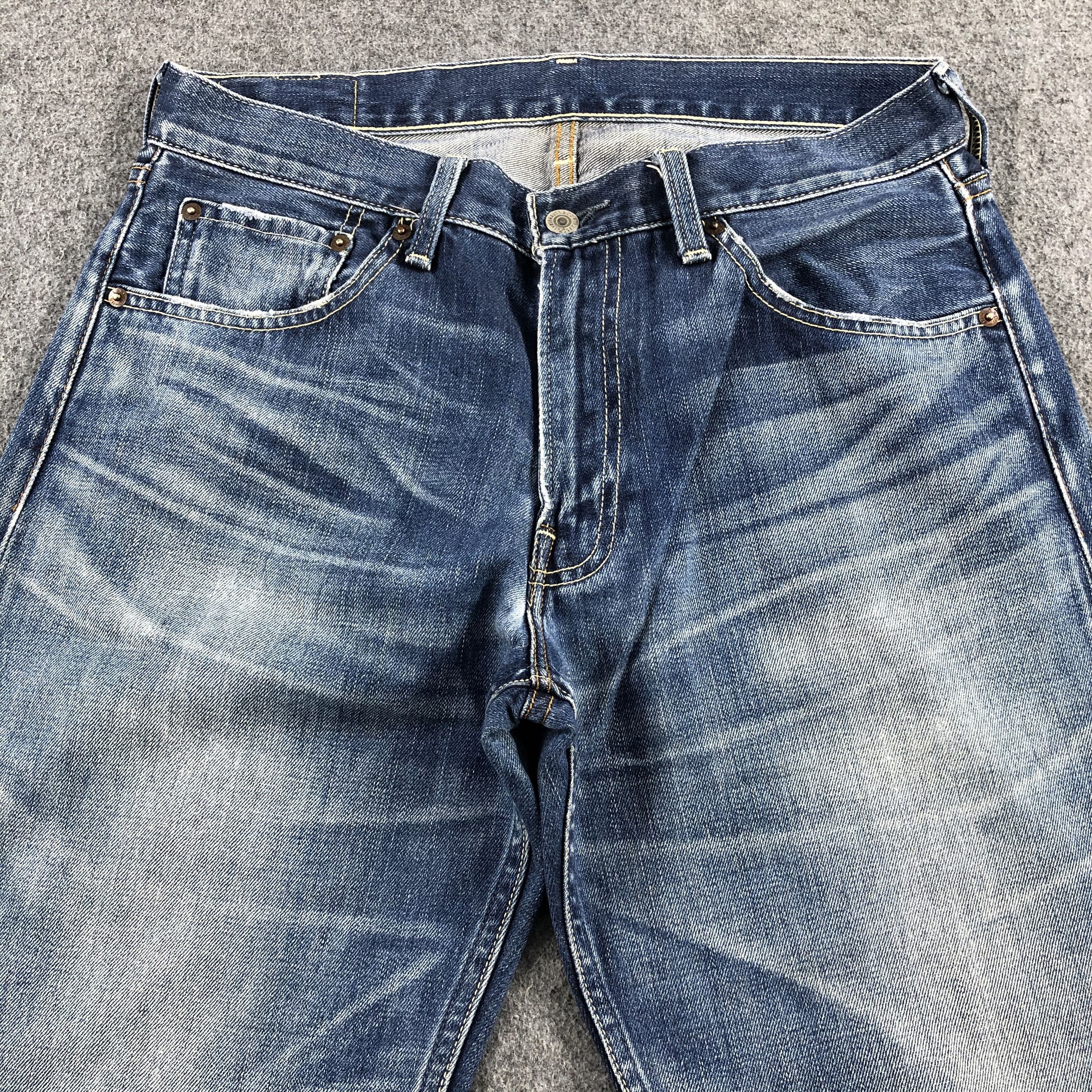 Levi's 90s Vintage Blue Wash Levis 503 Jeans-J1764 Size US 33 - 3 Thumbnail
