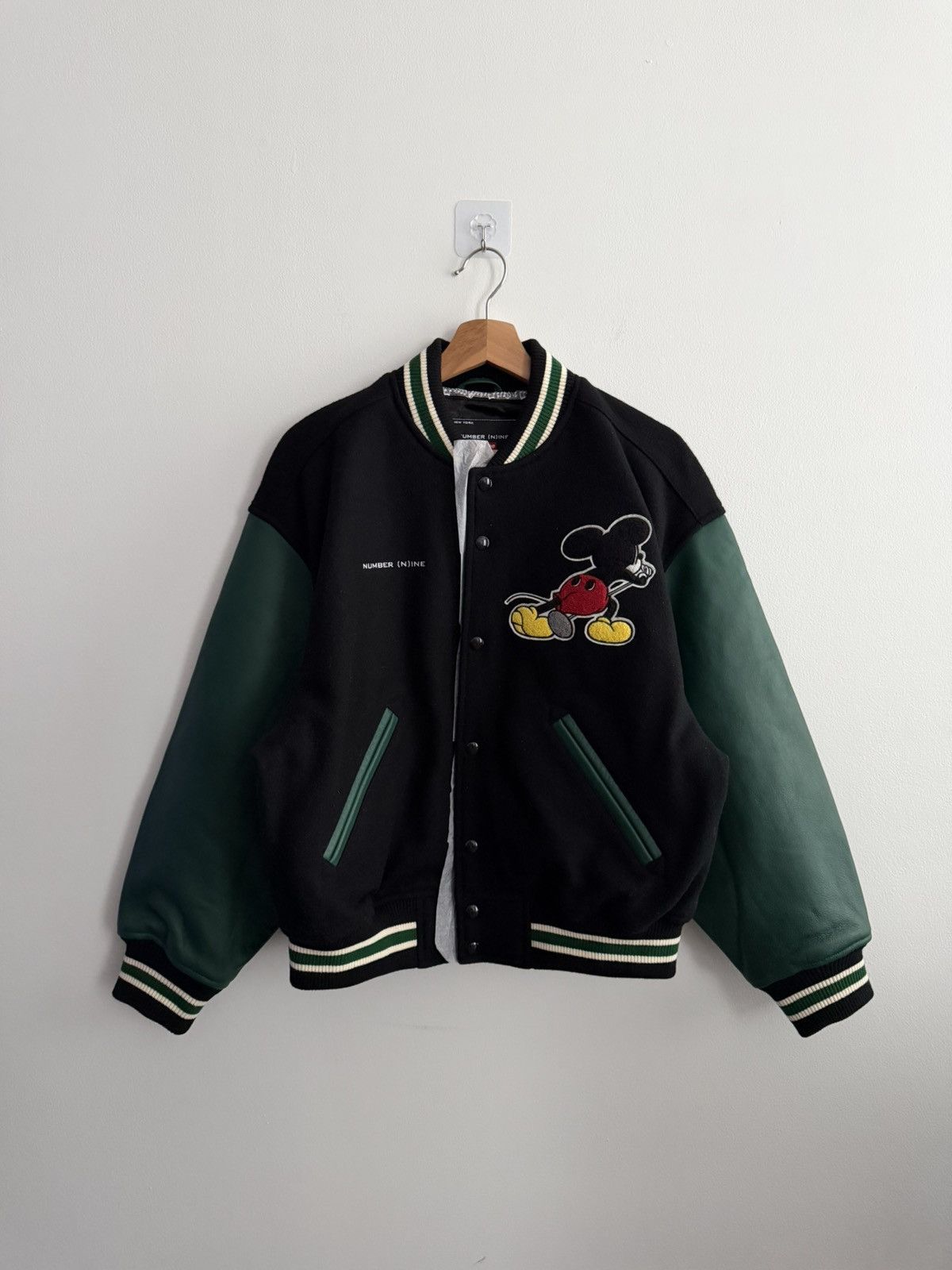 ジャケット・アウター Supreme Mickey Mouse Varsity Jacket Buy Supreme x Number (N)Ine x Mickey Mouse Varsity Jacket 'Black