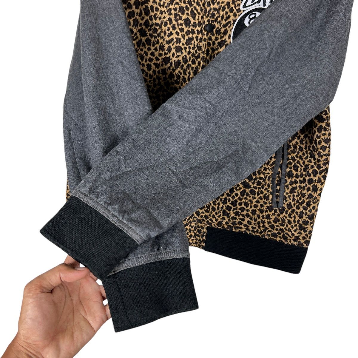 Stussy 🔥 STUSSY 8 BALL LEOPARD BOMBER JACKET Size US L / EU 52-54 / 3 - 8 Thumbnail