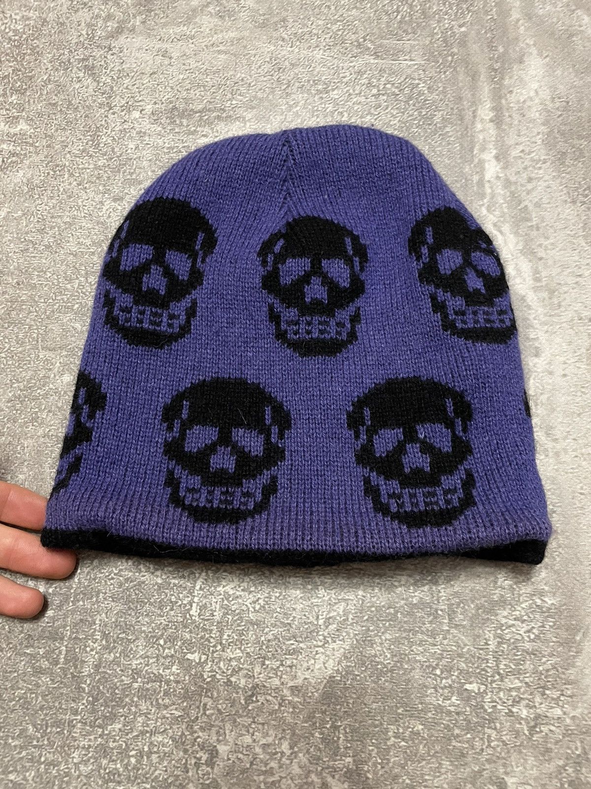 Affliction Vintage Skull 2 Sides Hat Y2K Size ONE SIZE - 3 Thumbnail