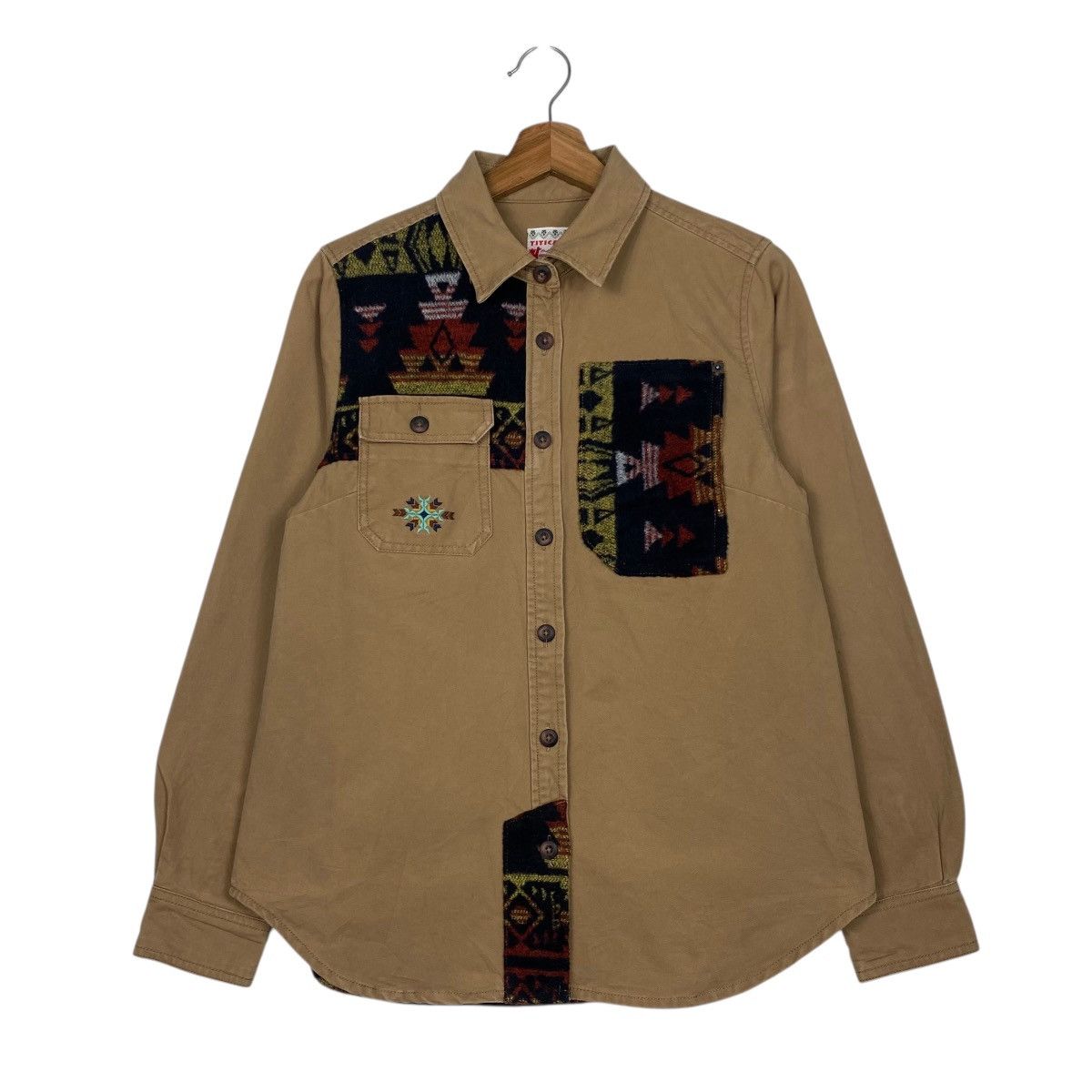Japanese Brand Titicaca navajo shirt Size US S / EU 44-46 / 1 - 1 Thumbnail