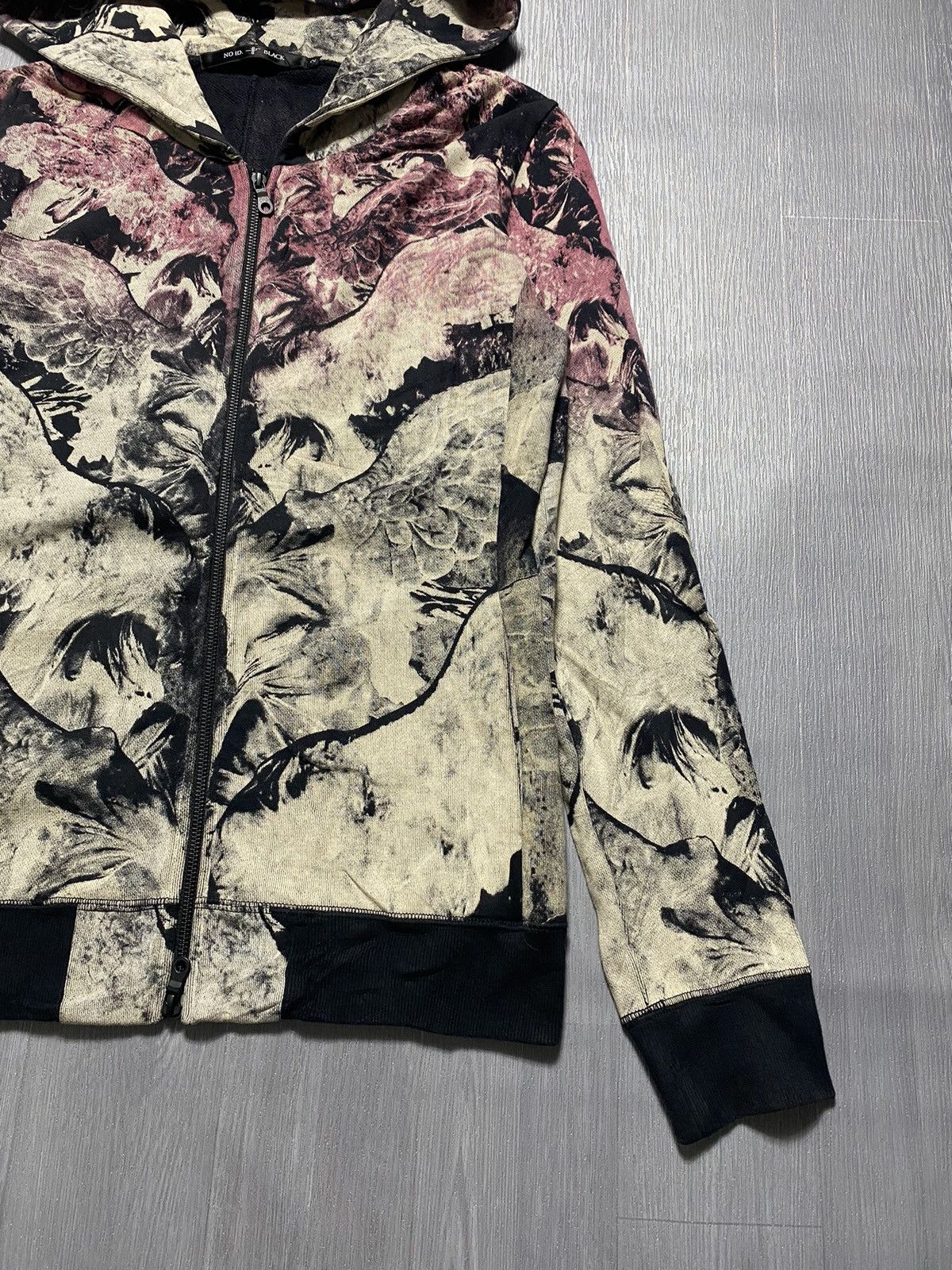 NO ID Printed Zip Up Hoodie Size US M / EU 48-50 / 2 - 3 Thumbnail