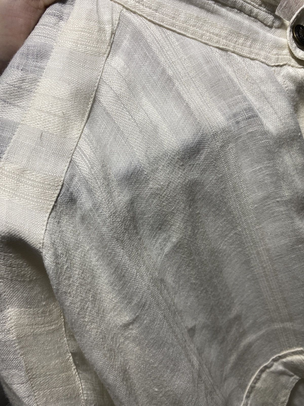 Other Vintage ultra rare linen gianni Versace shirt button up Size US XXL / EU 58 / 5 - 5 Thumbnail