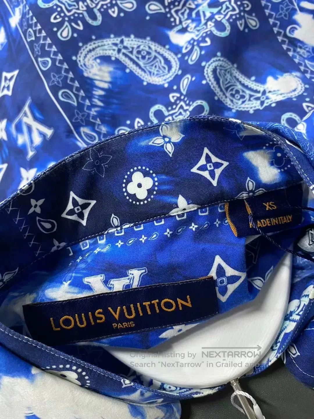 Louis Vuitton Louis Vuitton Blue Floral Short. Size US XS / EU 42 / 0 - 5 Thumbnail